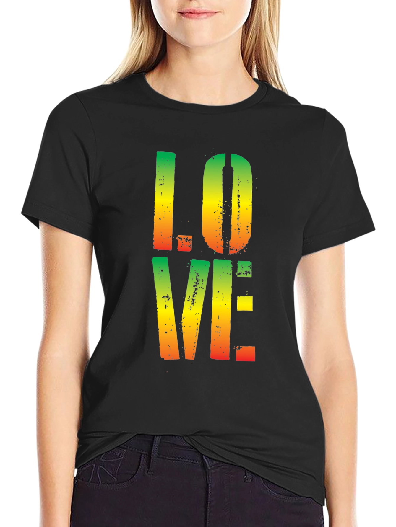 Rasta Love Graphic Tee - Reggae Style