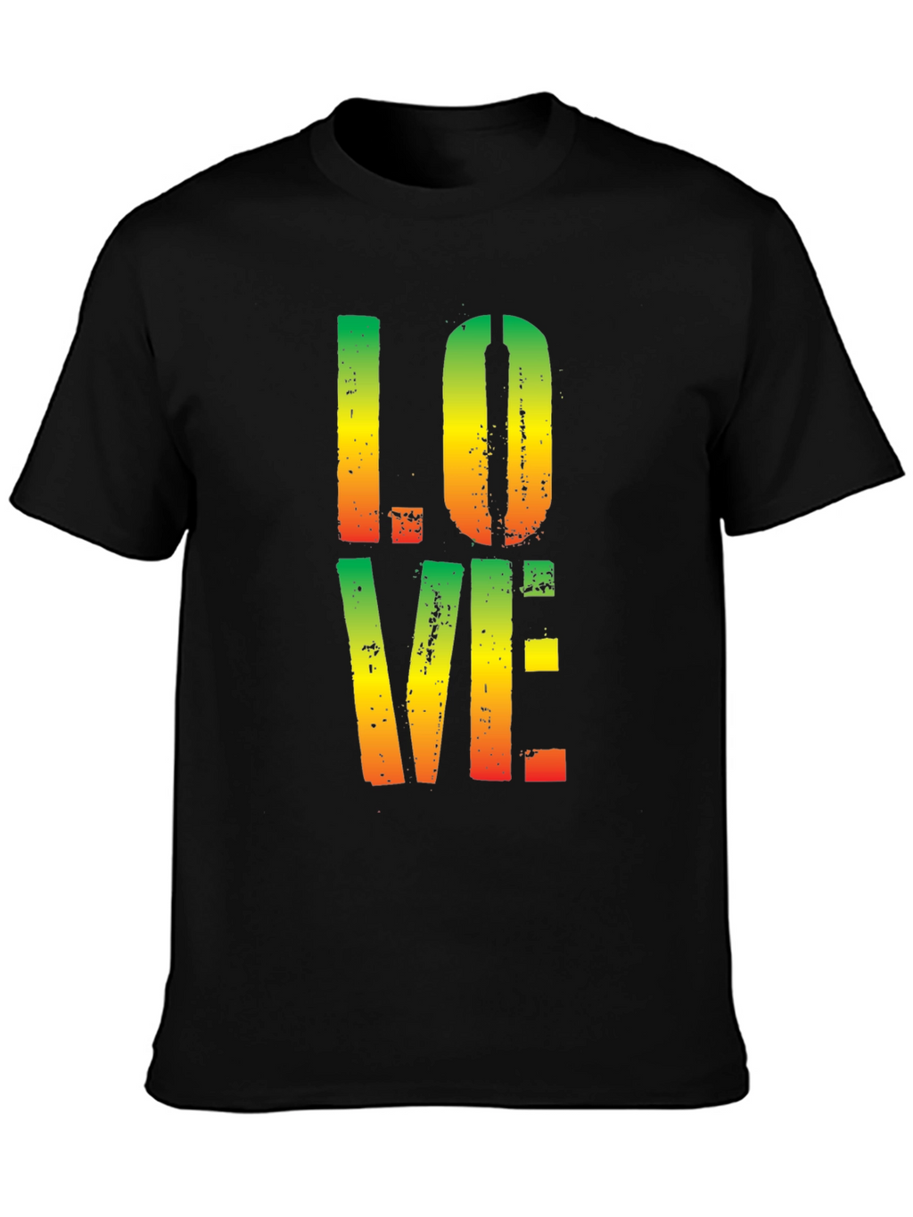 Rasta Love Graphic Tee - Reggae Style
