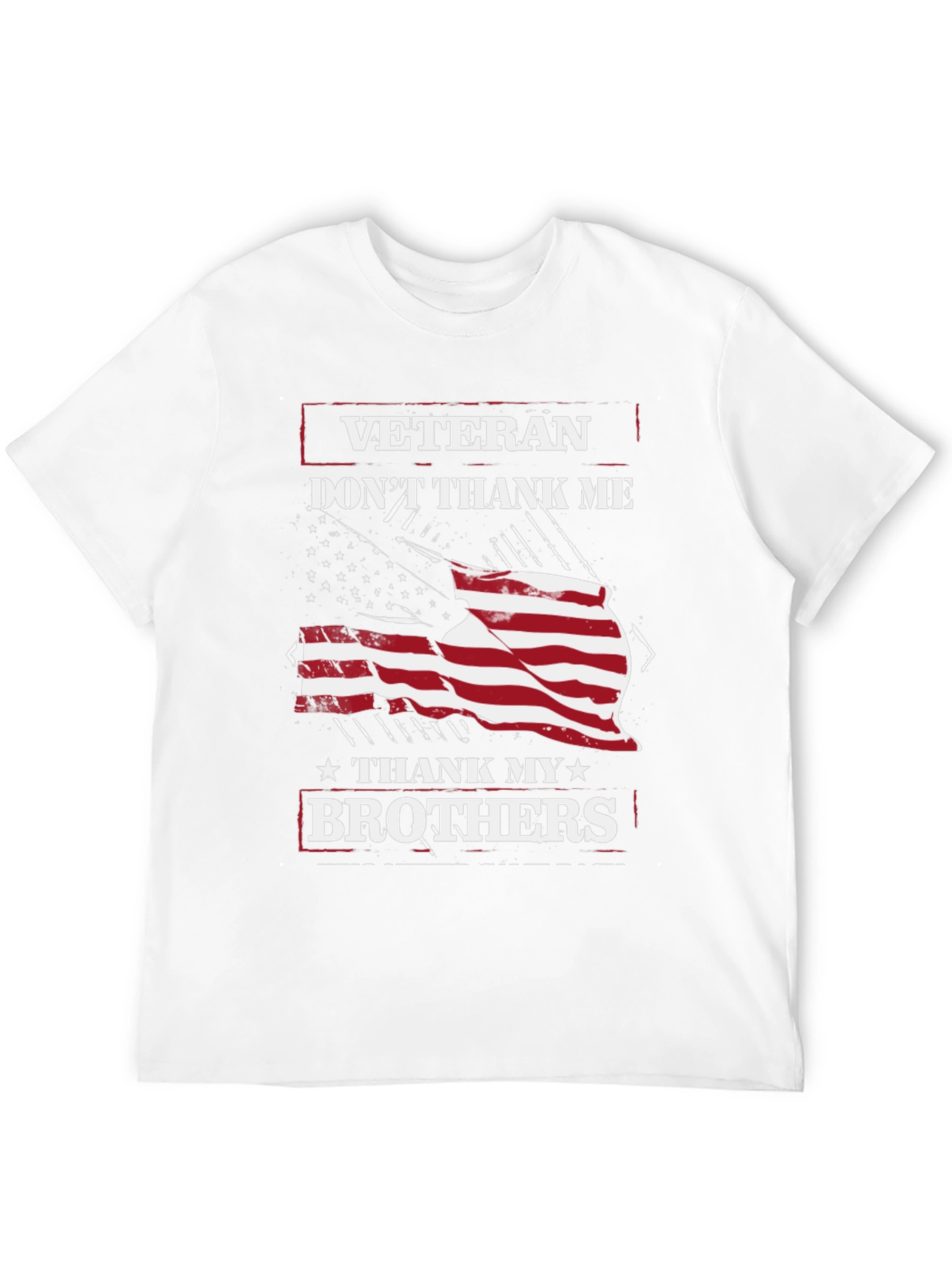 Veteran Thank My Brothers Graphic T-Shirt