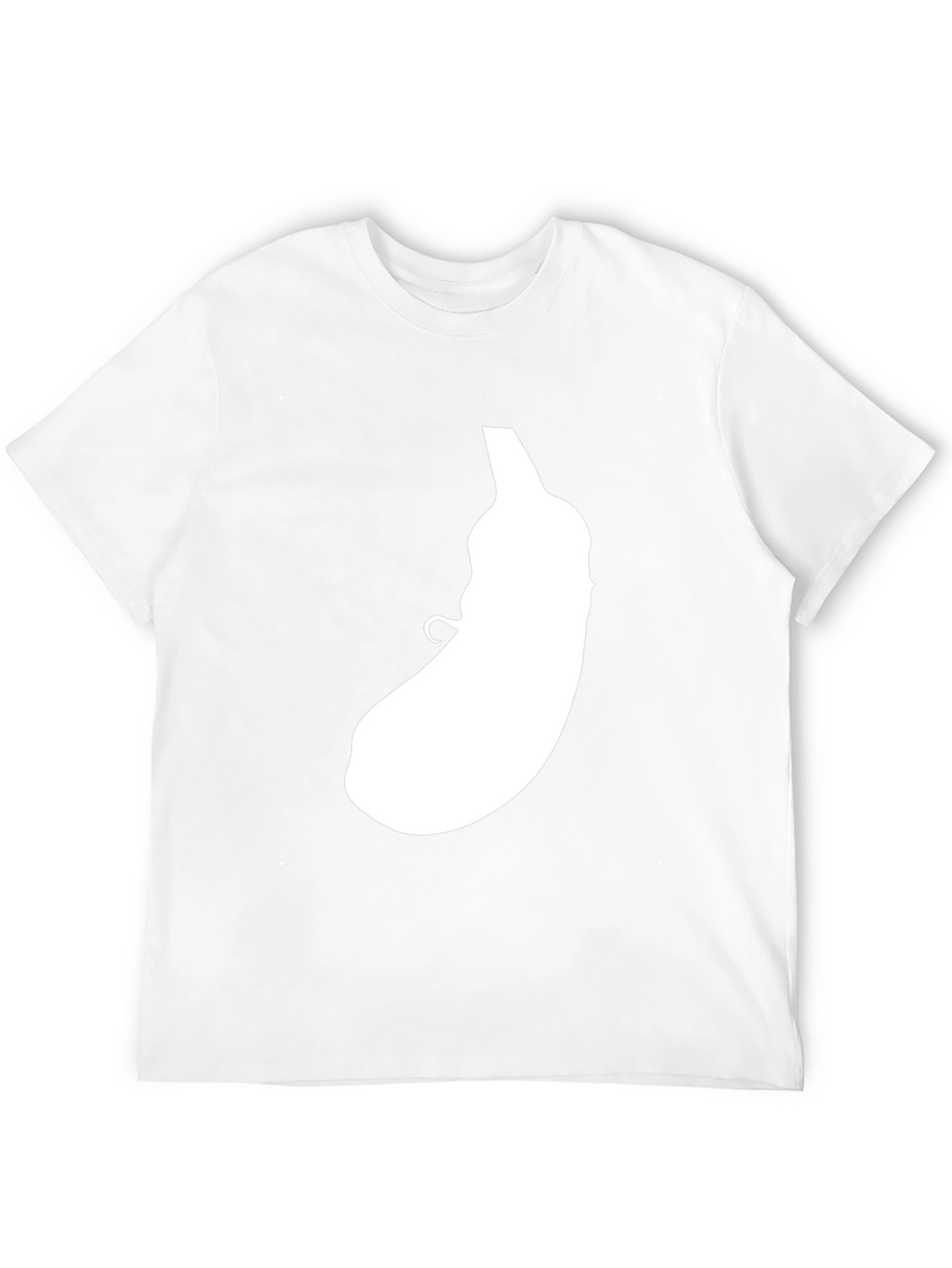 Eggplant Graphic Tee - Black Casual T-Shirt