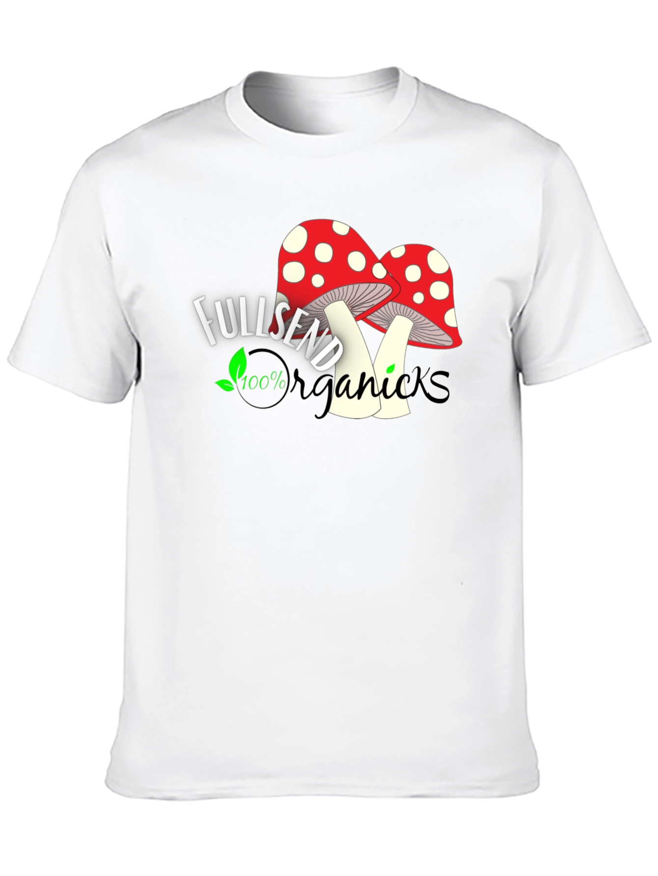 Fullsend Organics Mushroom T-Shirt