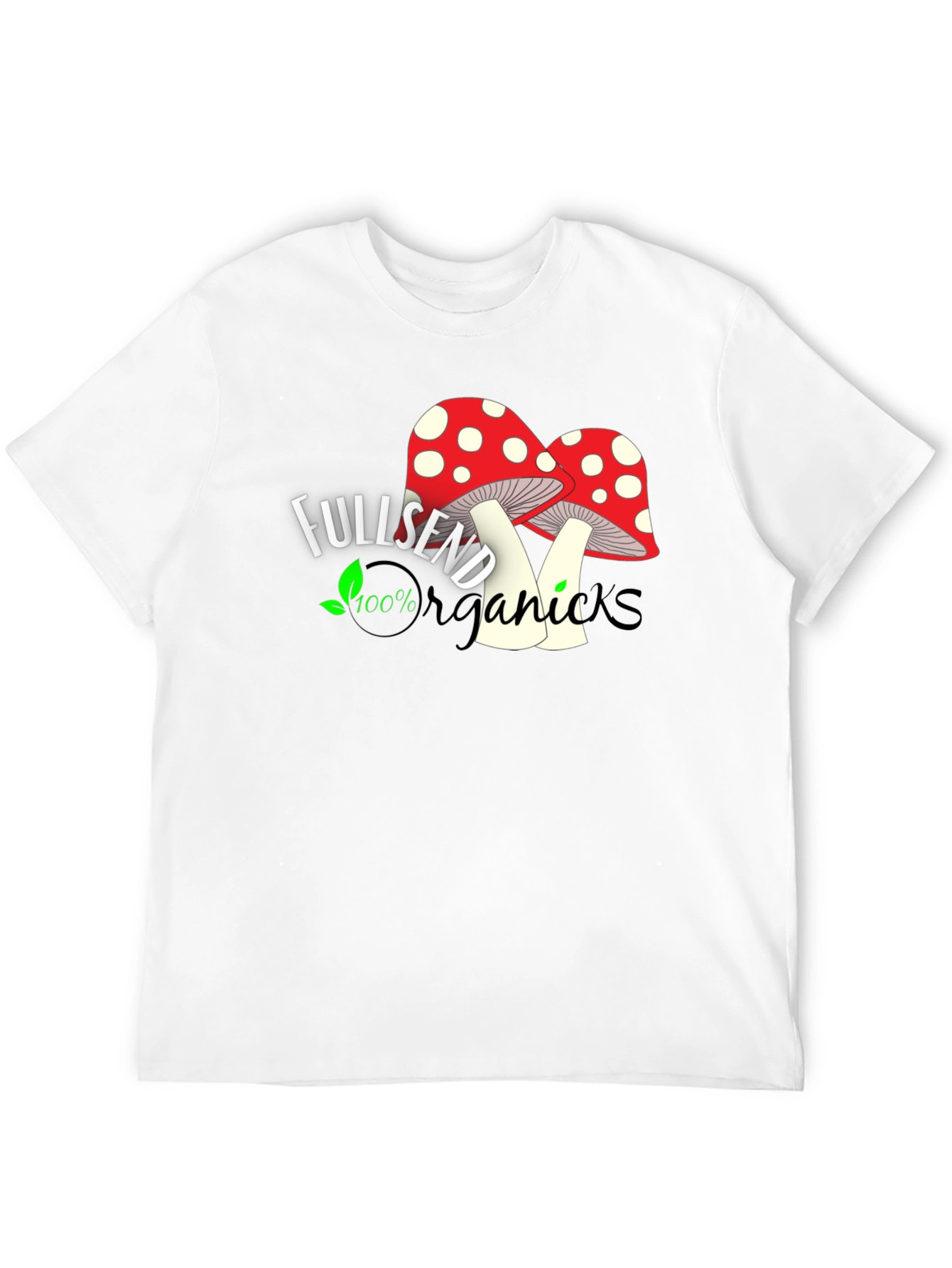 Fullsend Organics Mushroom T-Shirt