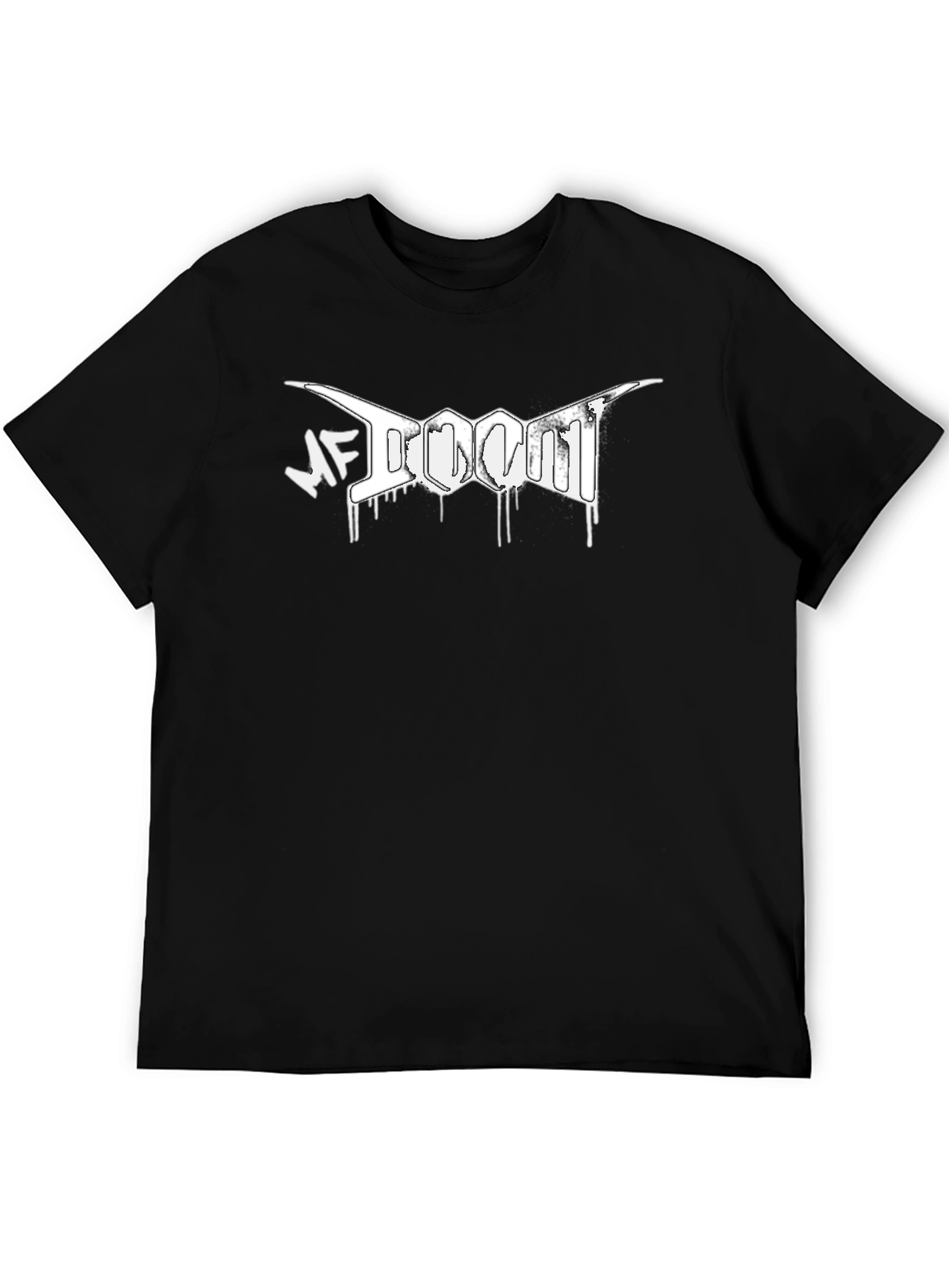 MF DOOM T-Shirt - Black - Graphic Print
