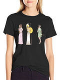 Greek Goddess T-Shirt - Black Graphic Tee