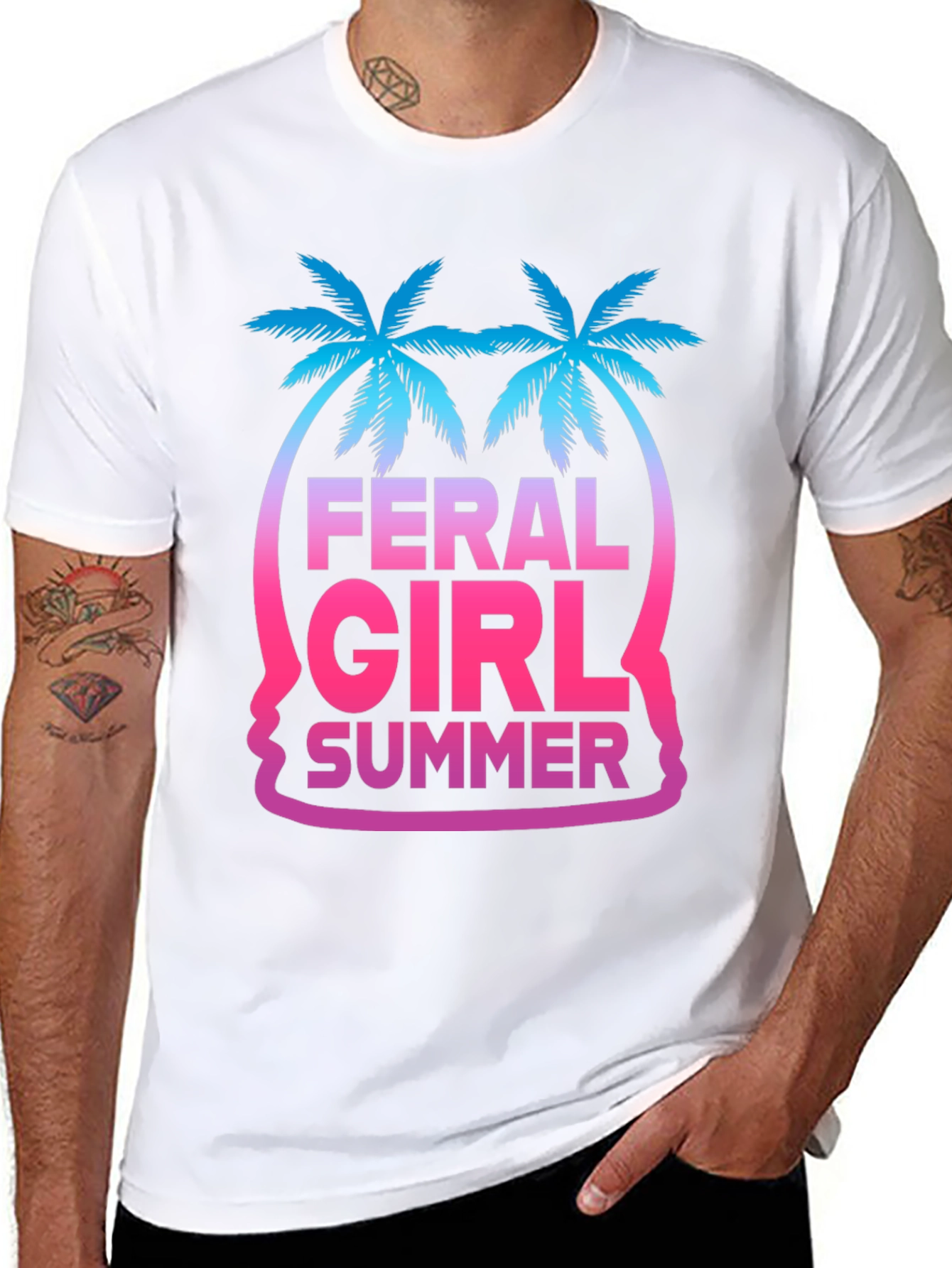 Feral Girl Summer Graphic Tee