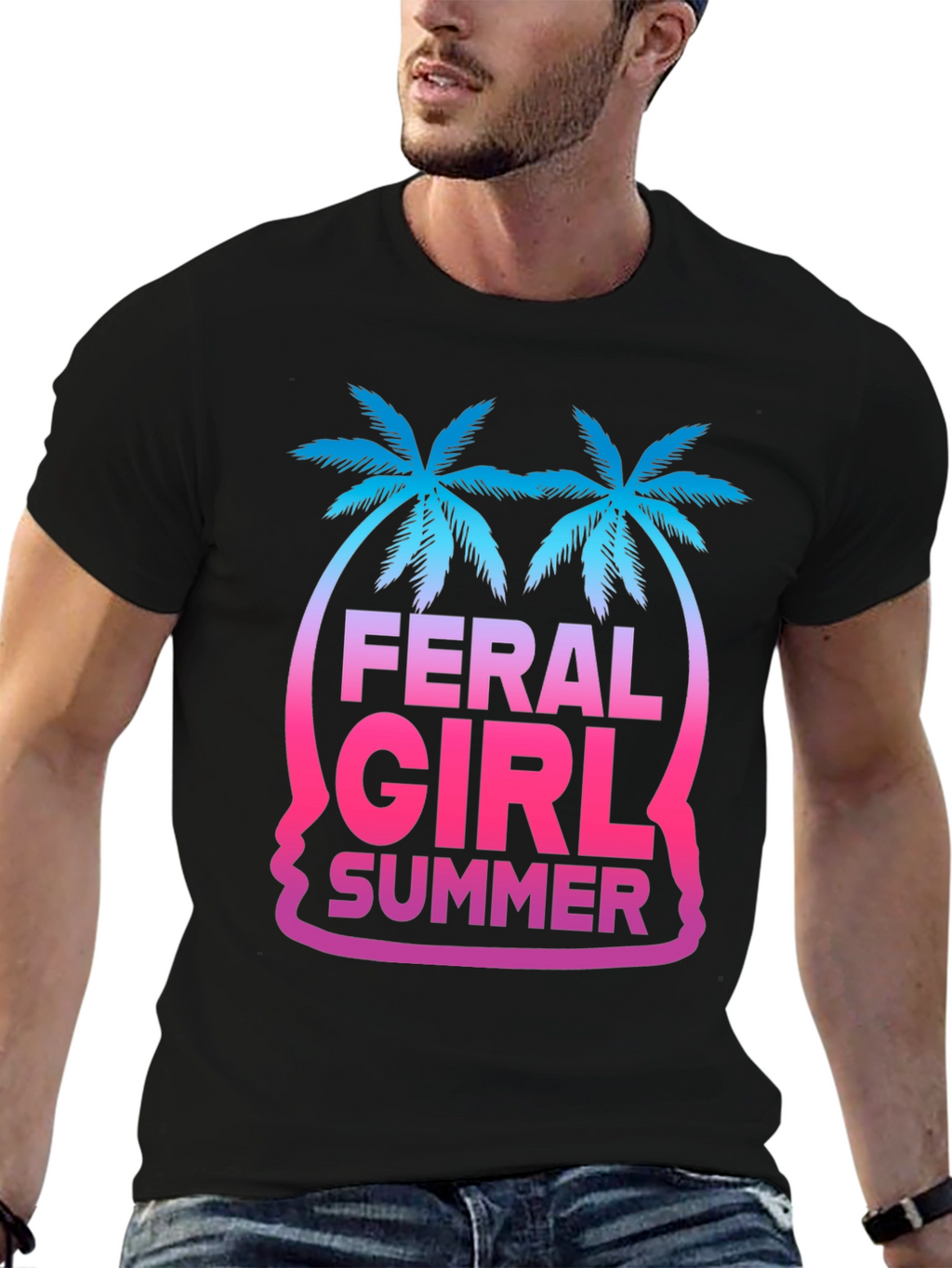 Feral Girl Summer Graphic Tee