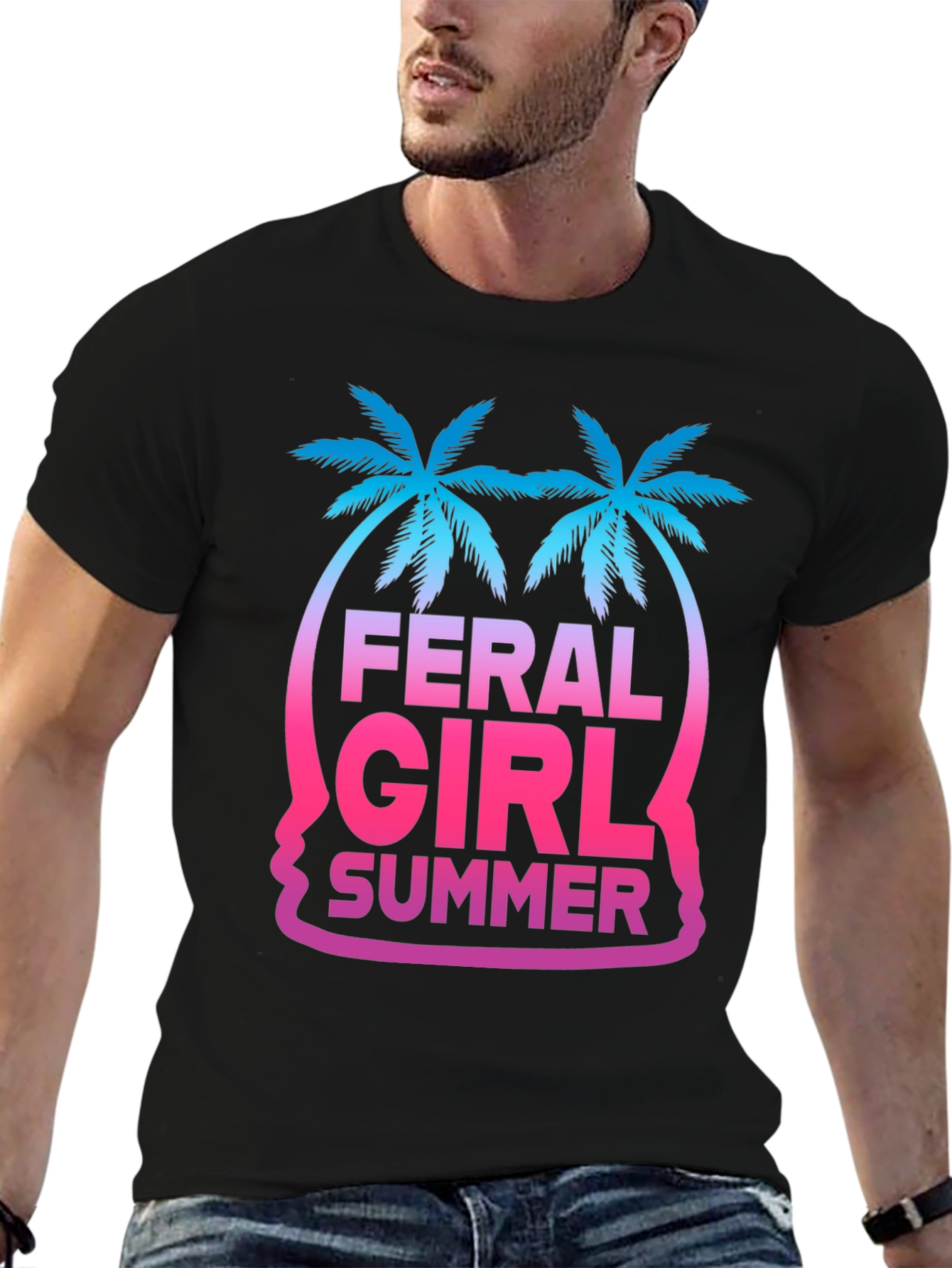 Feral Girl Summer Graphic Tee
