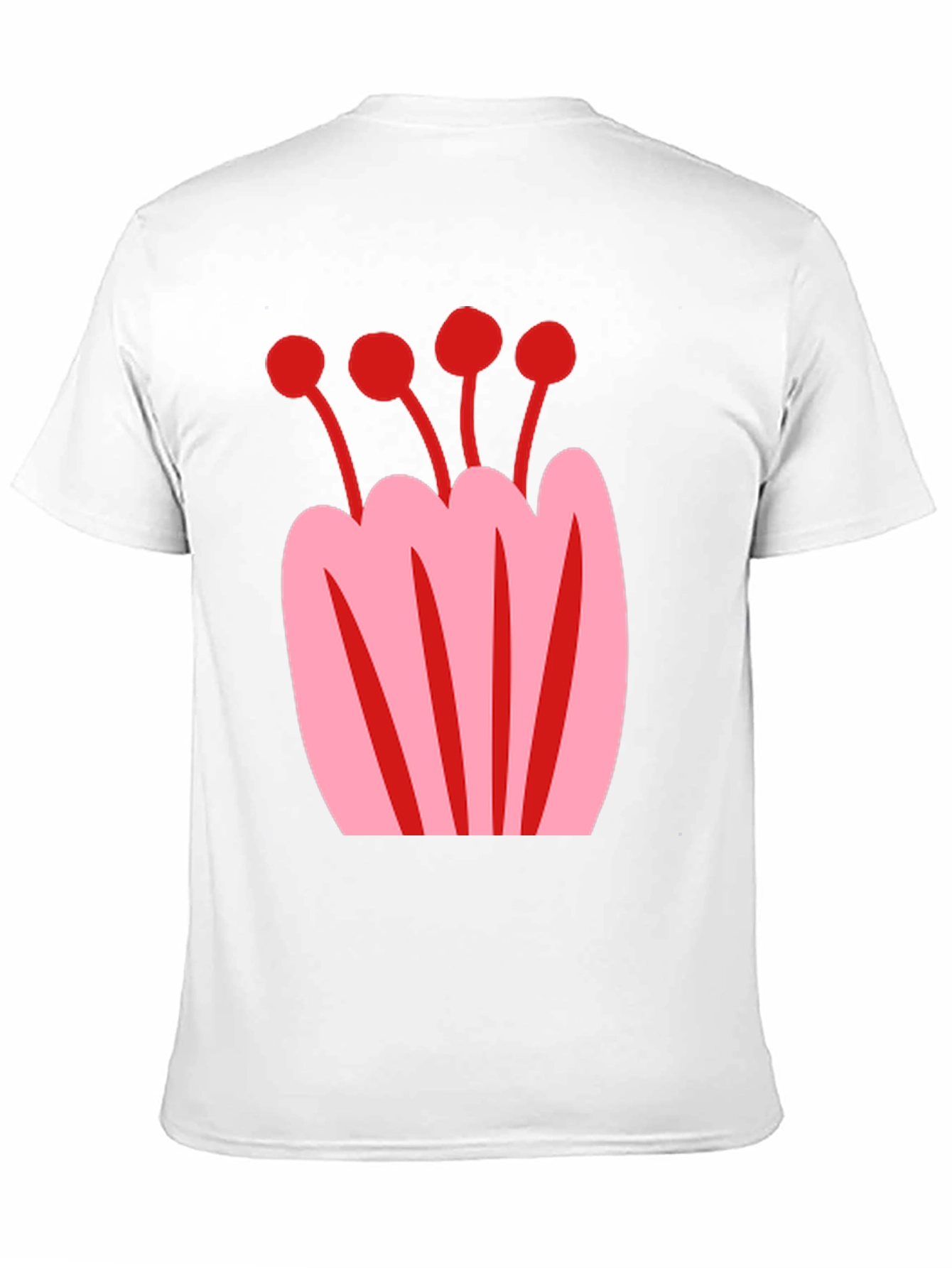 Modern Floral Graphic Print T-Shirt