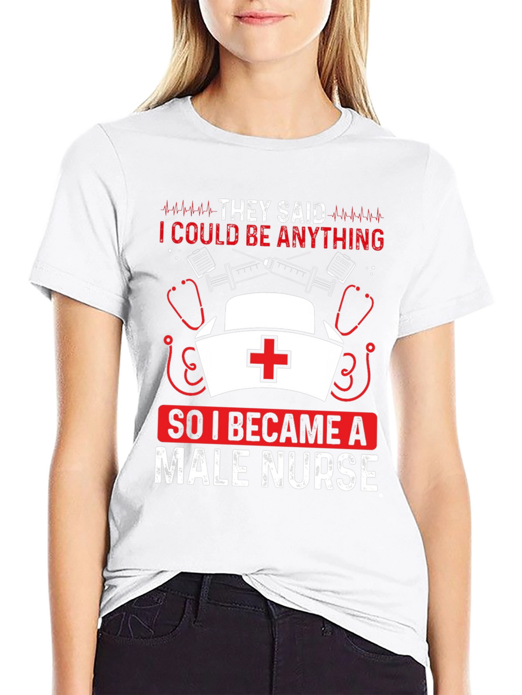 Male Nurse T-Shirt - Funny Nurse Apparel