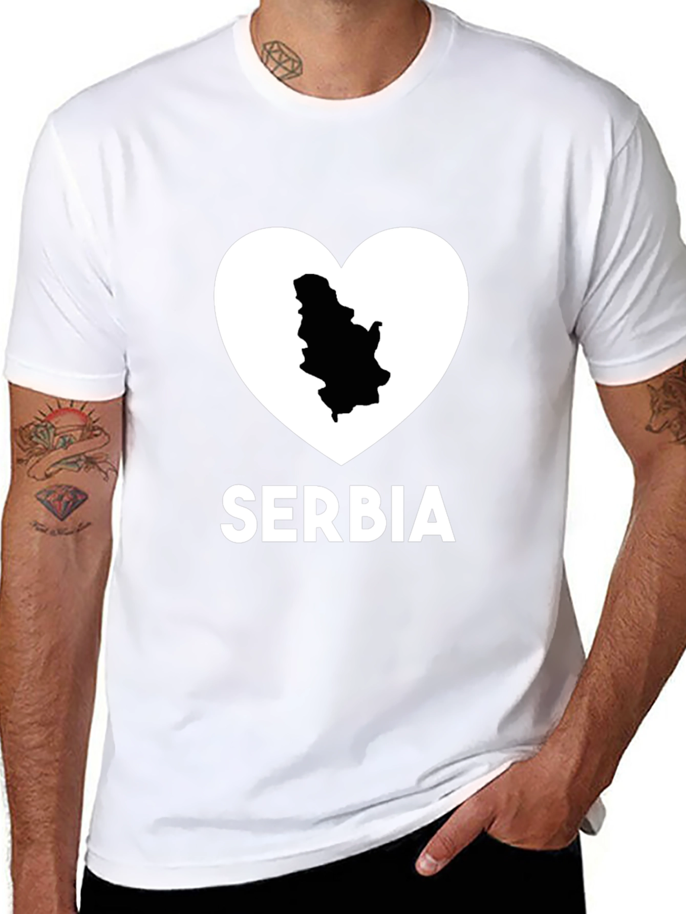 Serbia Love T-Shirt