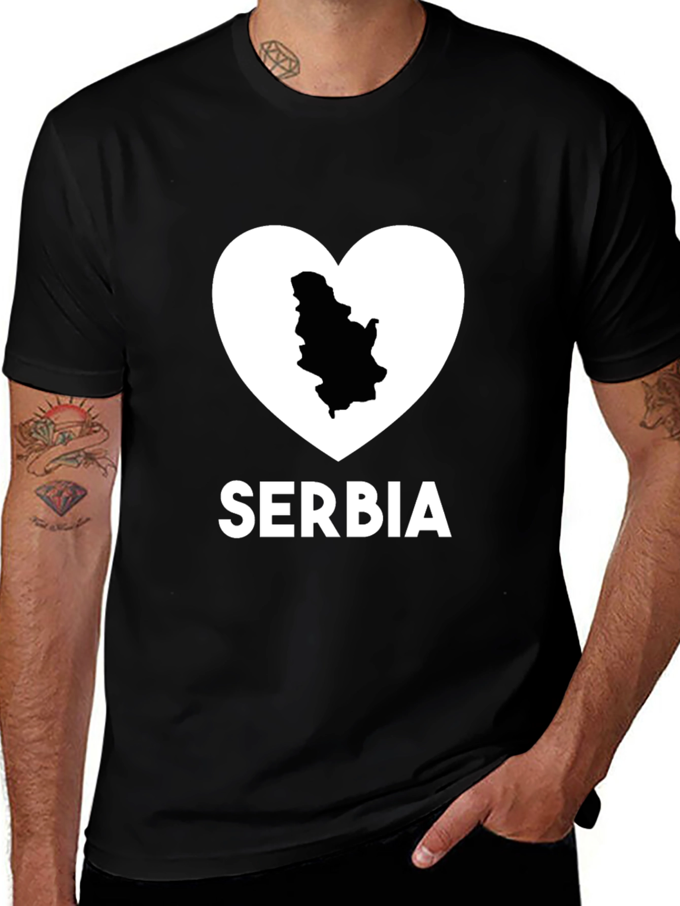 Serbia Love T-Shirt