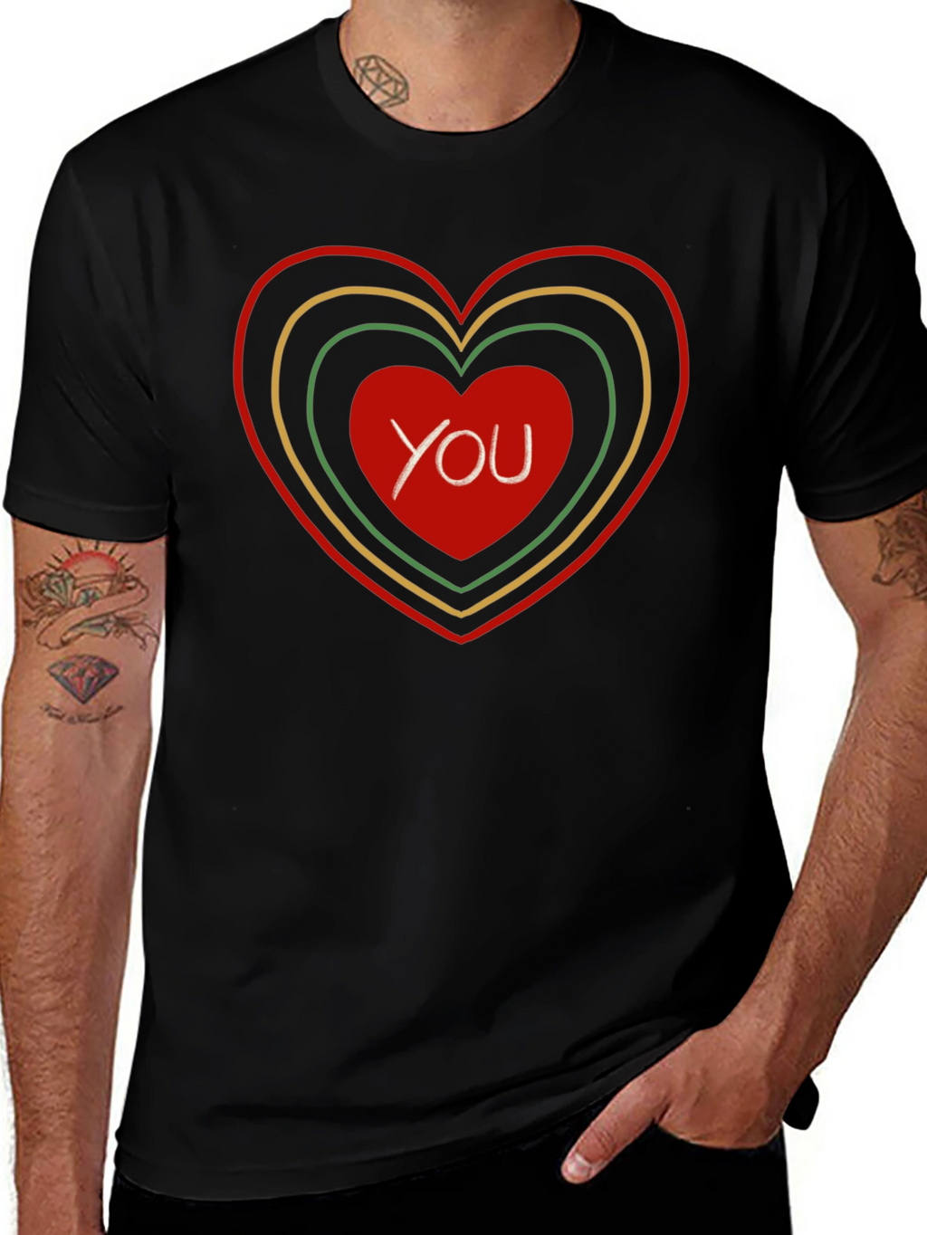Heart You Graphic Tee - Love & Affection T-Shirt