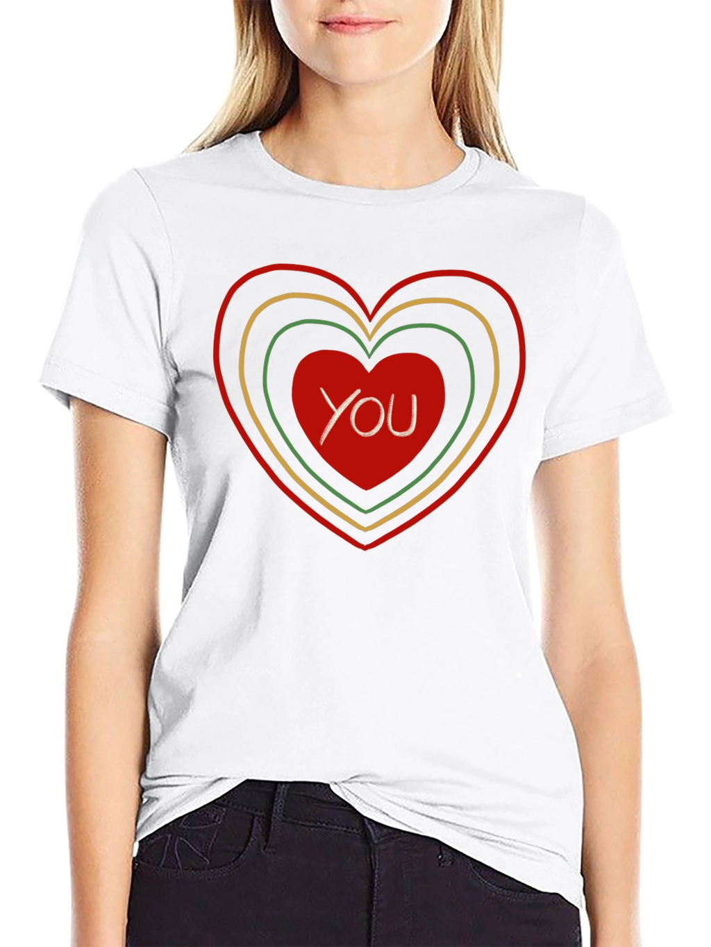 Heart You Graphic Tee - Love & Affection T-Shirt