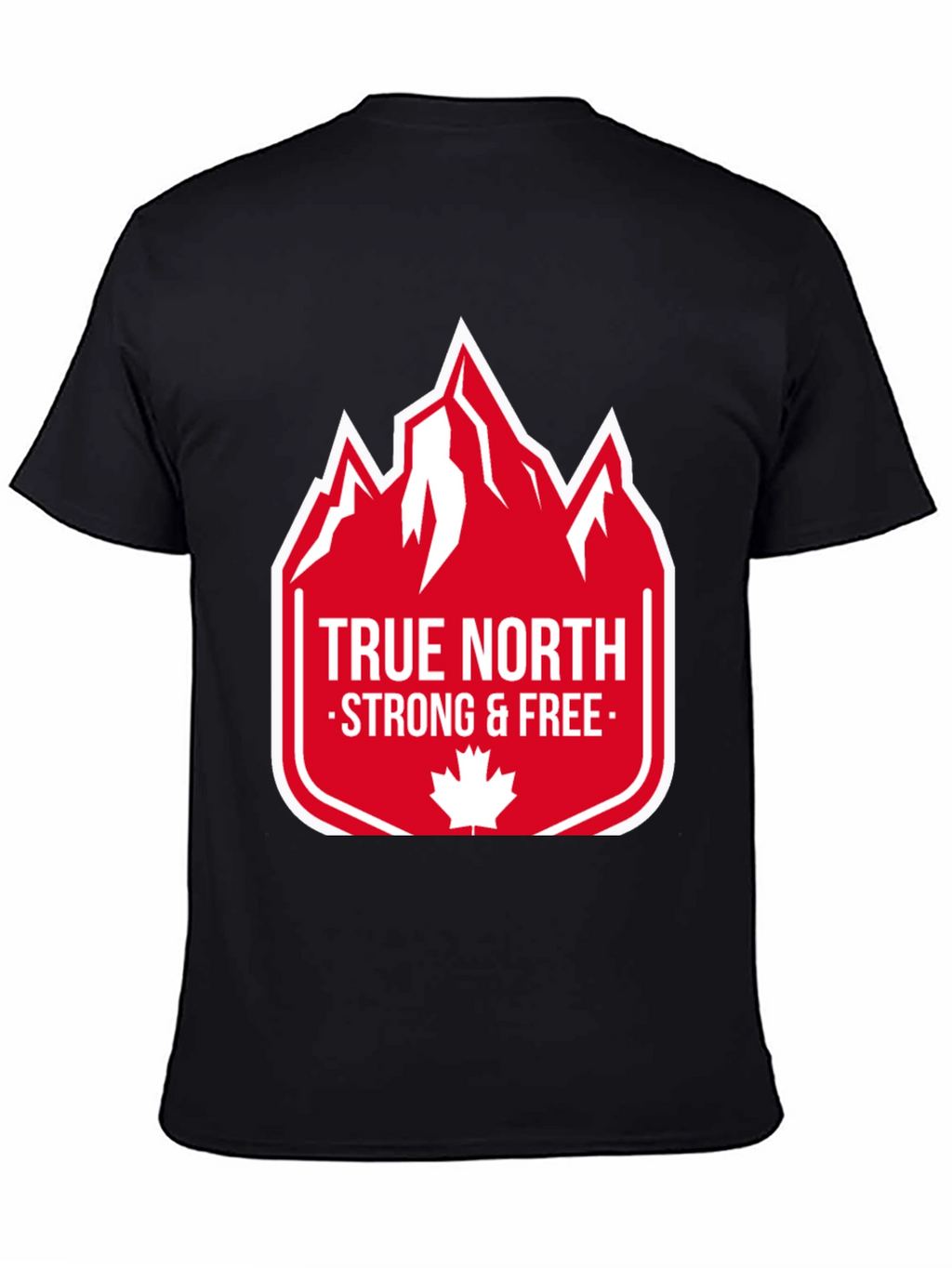 True North Strong & Free Graphic Tee