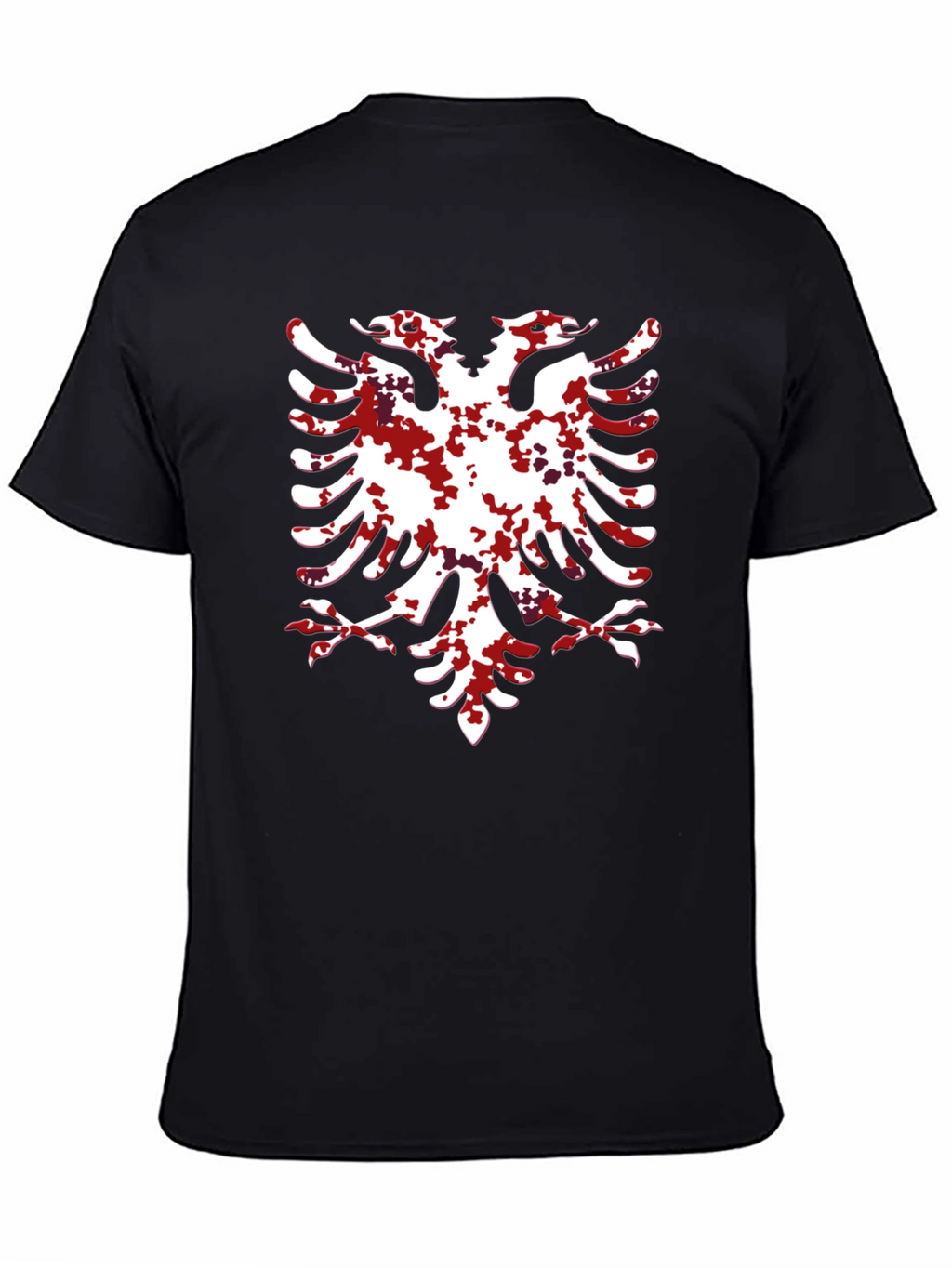 Albanian Eagle Graphic Tee - Black T-Shirt