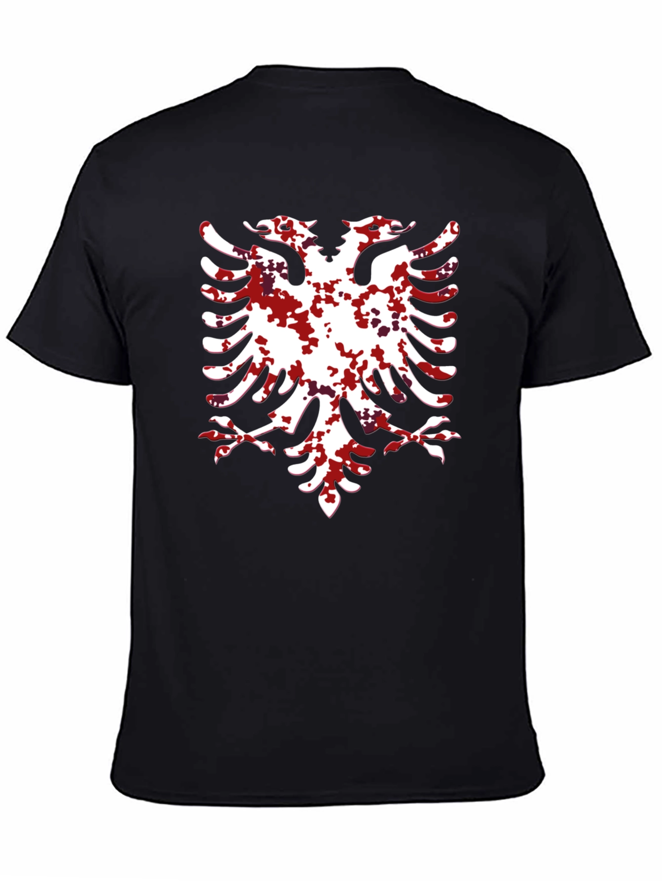 Albanian Eagle Graphic Tee - Black T-Shirt