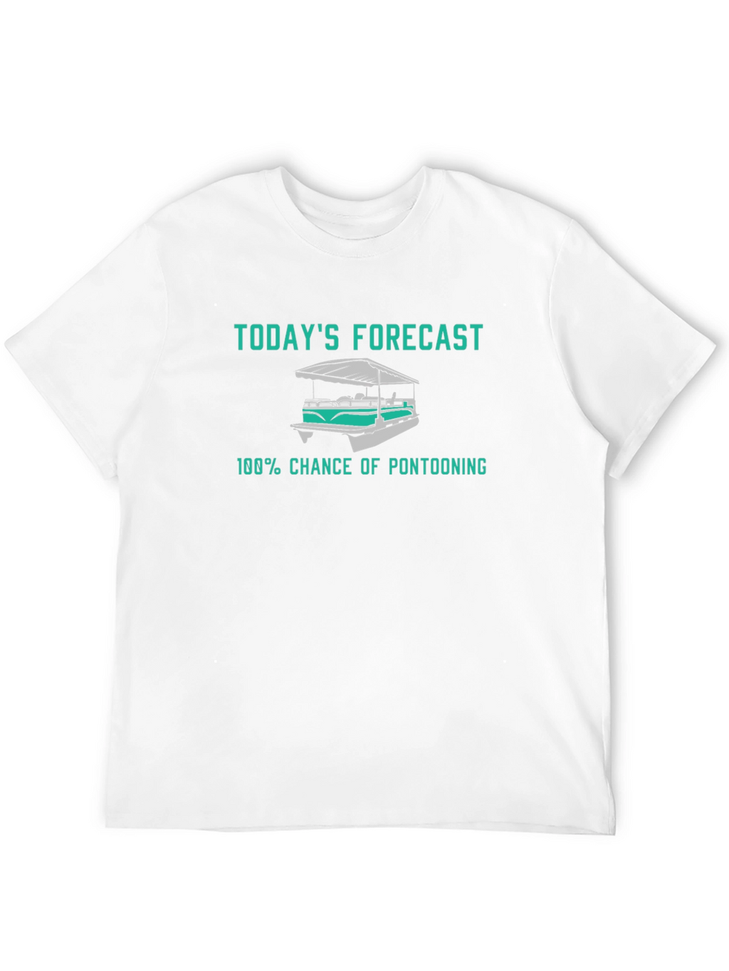 Pontooning Forecast T-Shirt - Boating Apparel