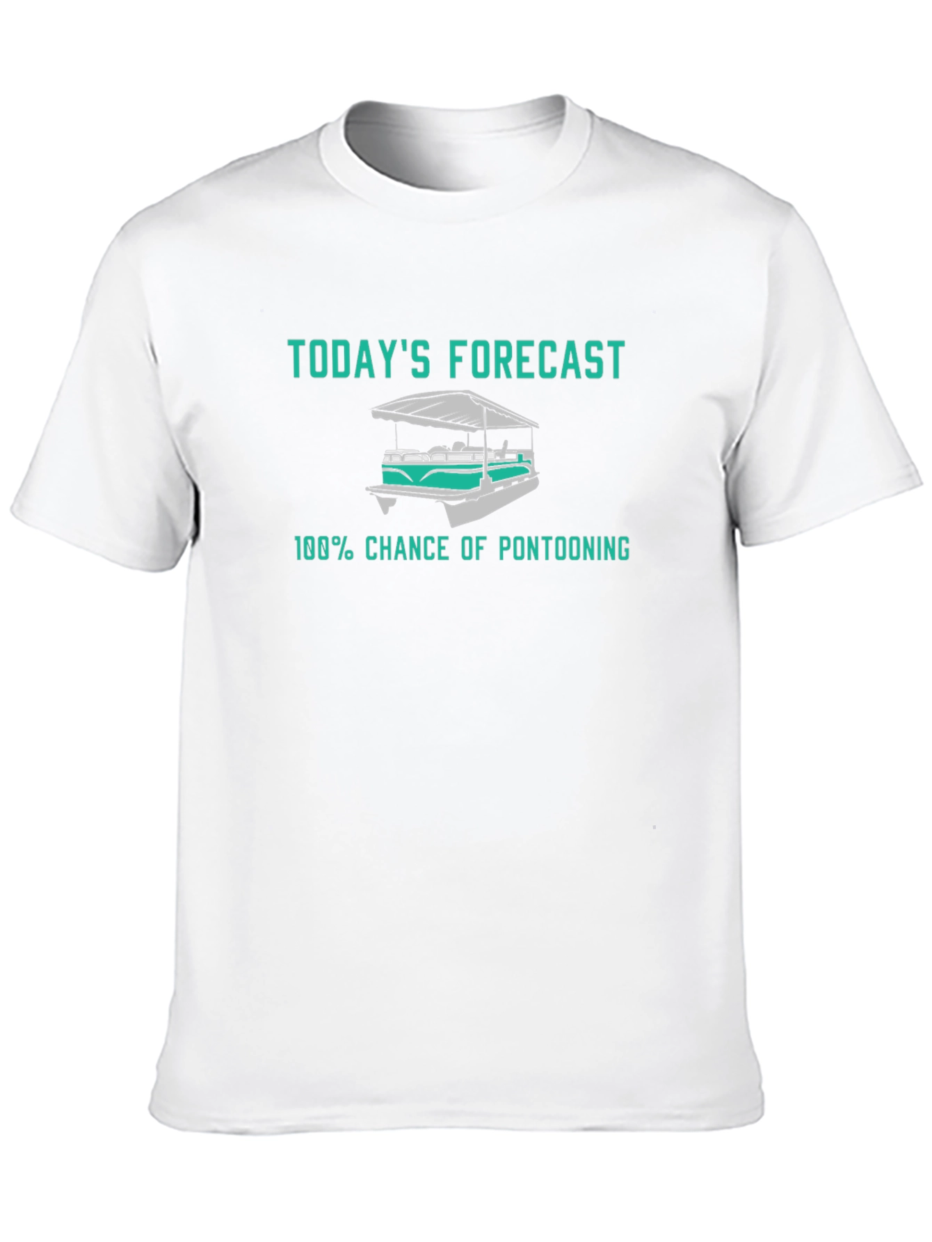 Pontooning Forecast T-Shirt - Boating Apparel