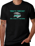 Pontooning Forecast T-Shirt - Boating Apparel