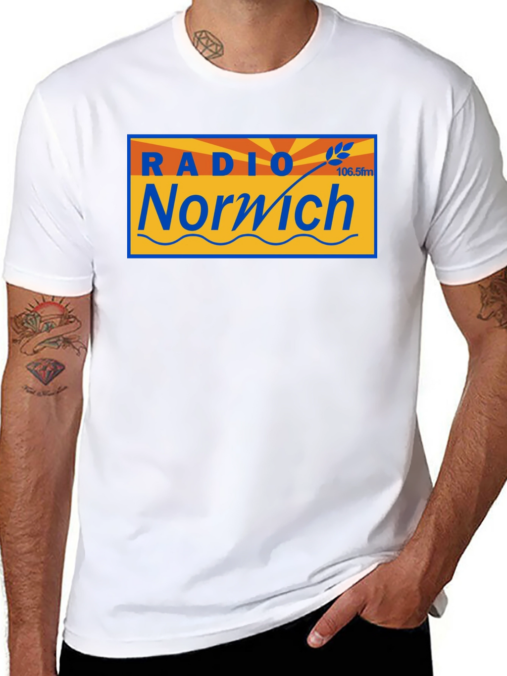 Radio Norwich T-Shirt - Classic Comedy Broadcast Tee