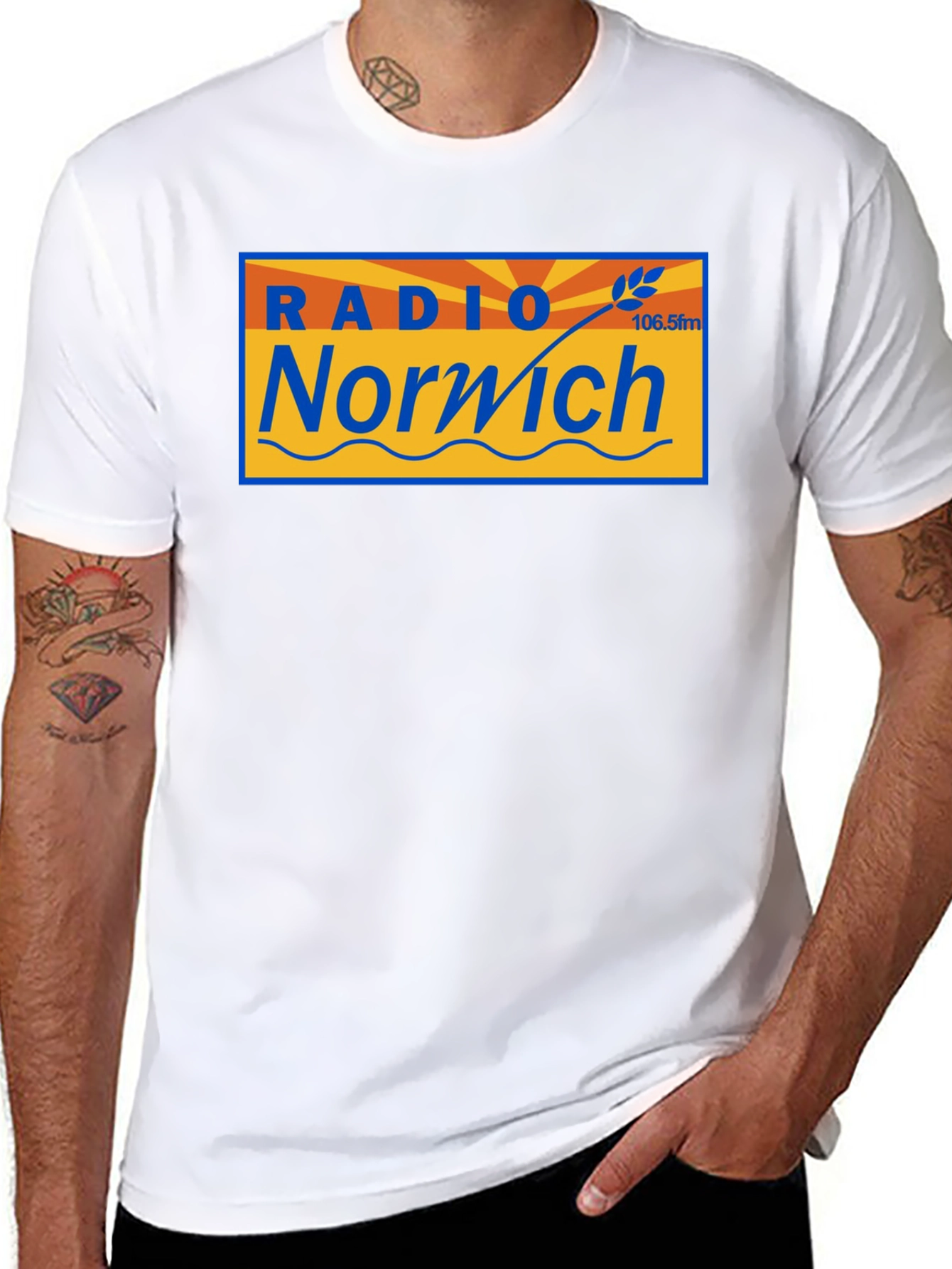 Radio Norwich T-Shirt - Classic Comedy Broadcast Tee