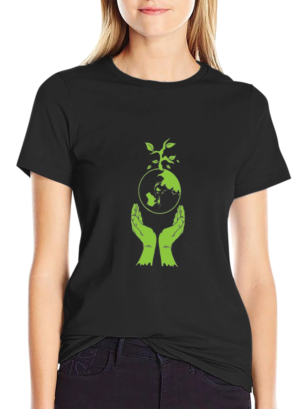 Eco-Friendly Graphic Tee: Protect Our Planet!