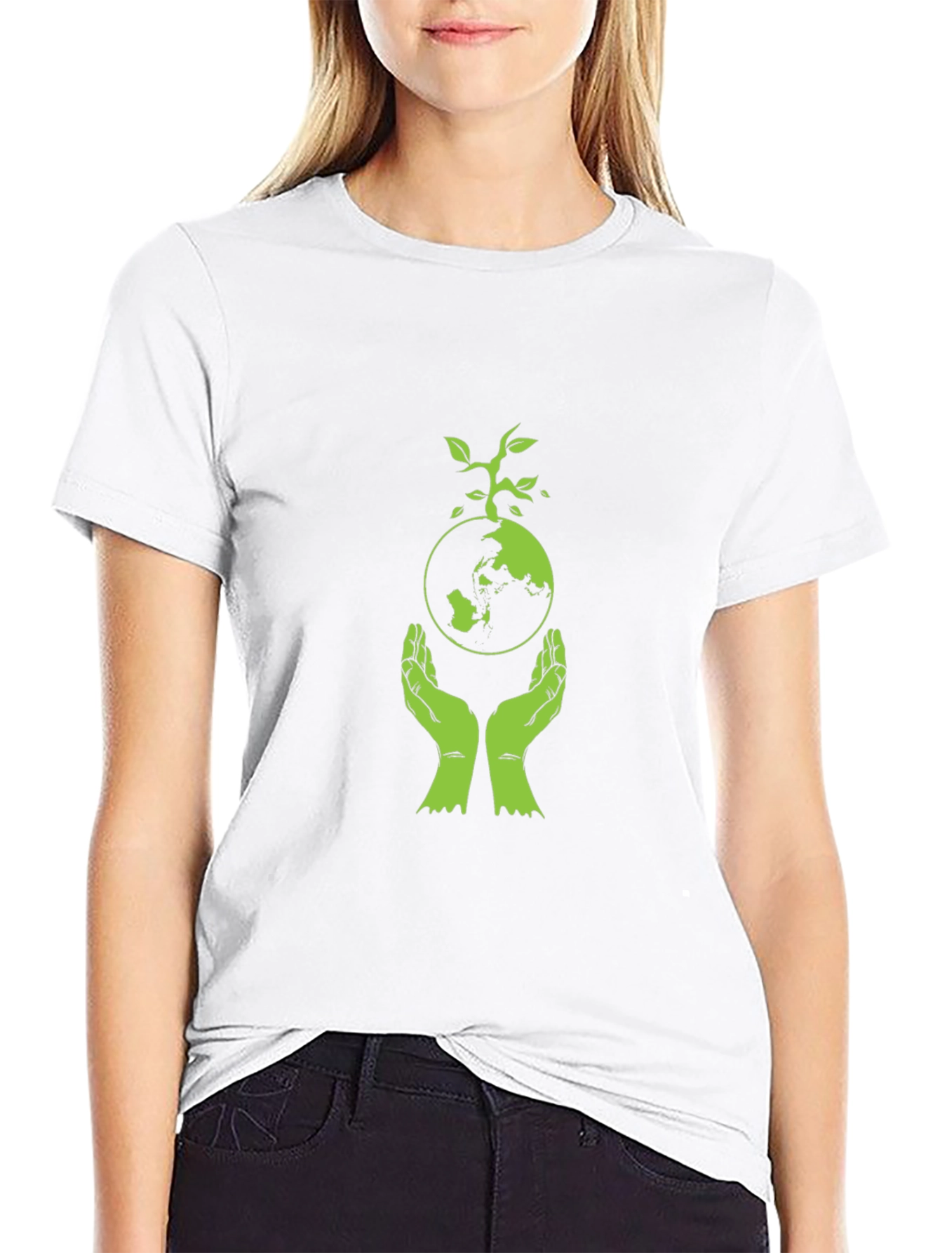 Eco-Friendly Graphic Tee: Protect Our Planet!