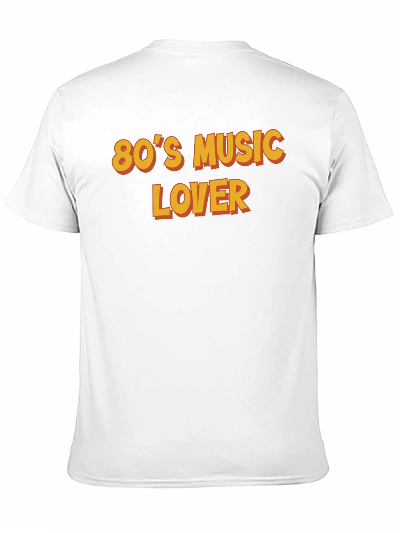 80s Music Lover Black T-Shirt