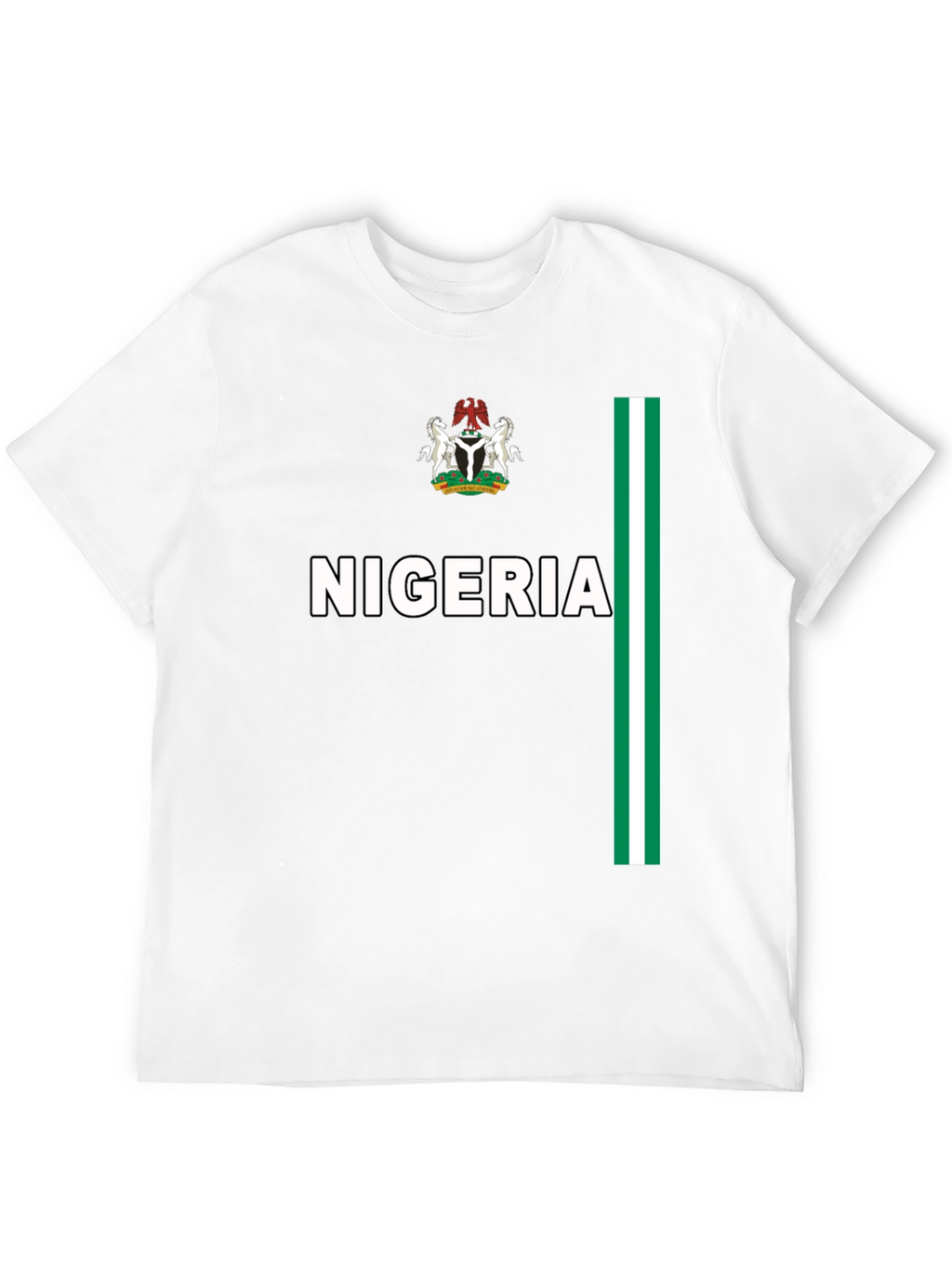 Nigeria Pride Black T-Shirt