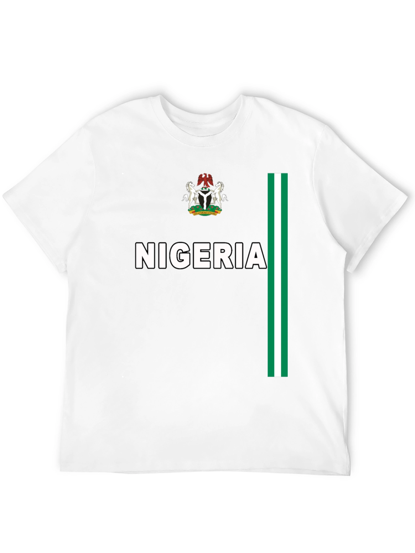 Nigeria Pride Black T-Shirt
