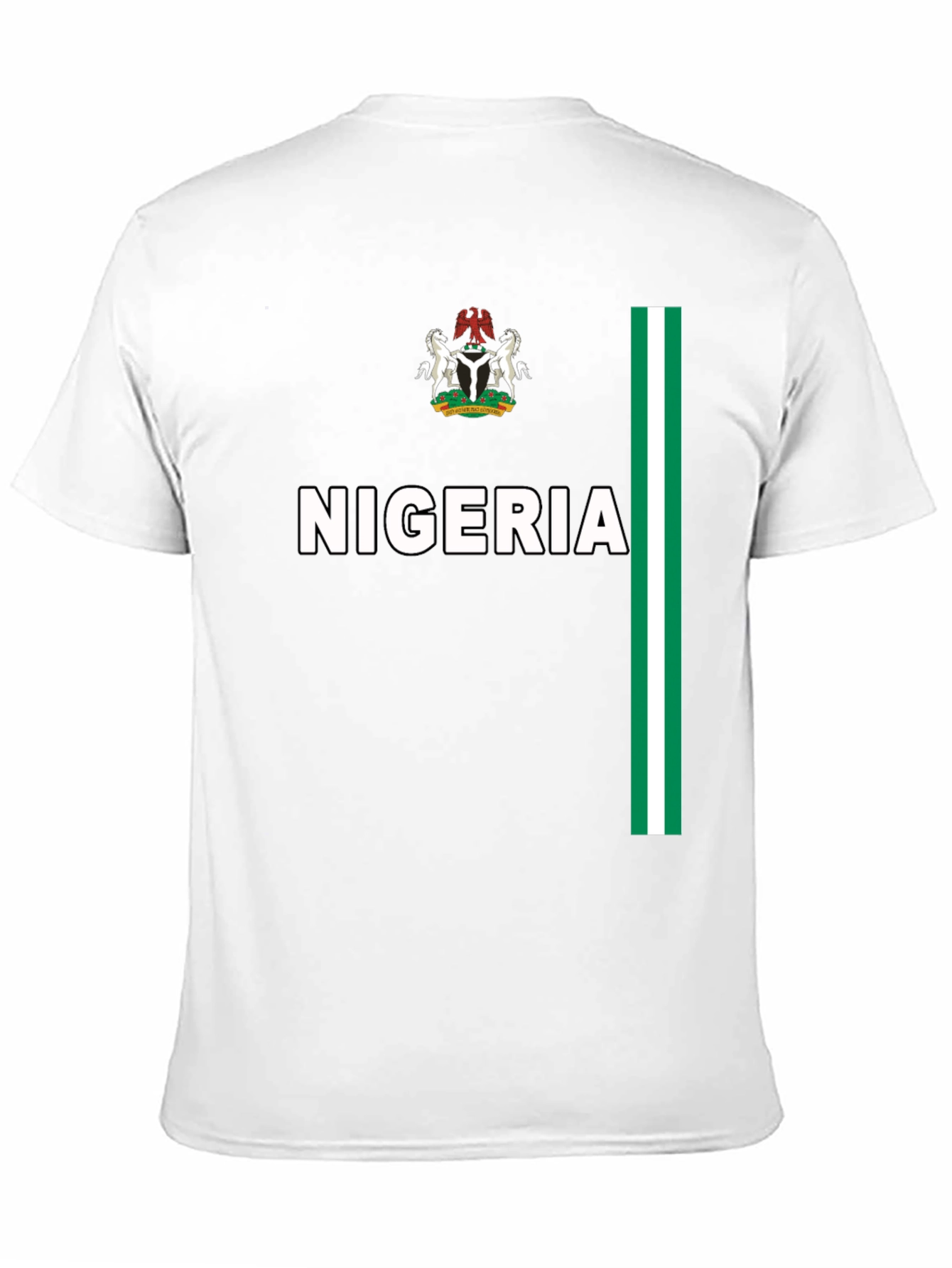 Nigeria Pride Black T-Shirt