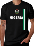 Nigeria Pride Black T-Shirt