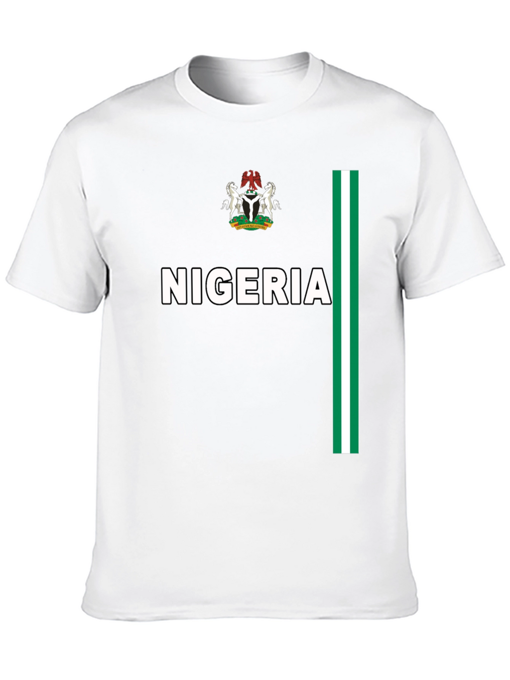 Nigeria Pride Black T-Shirt