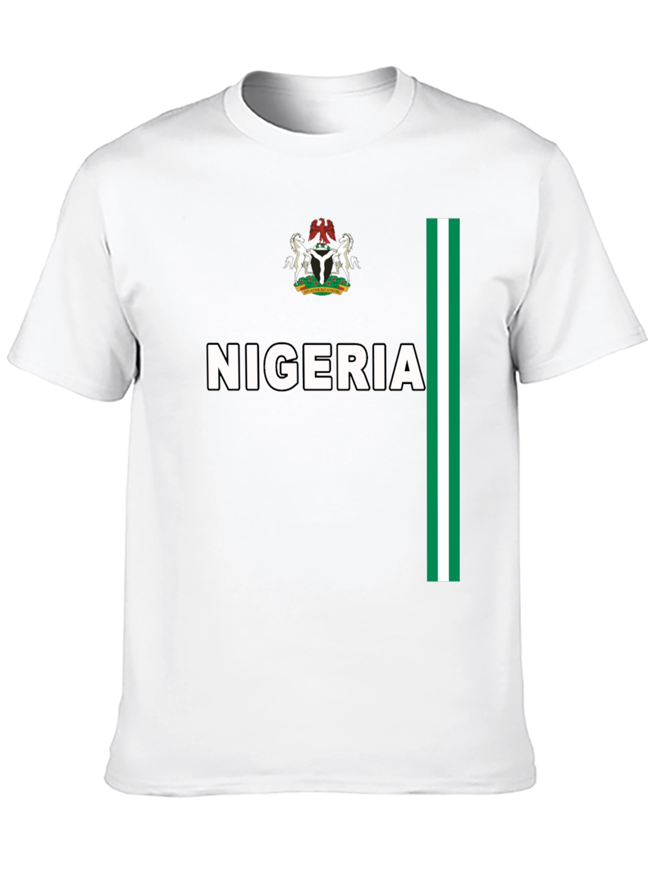 Nigeria Pride Black T-Shirt