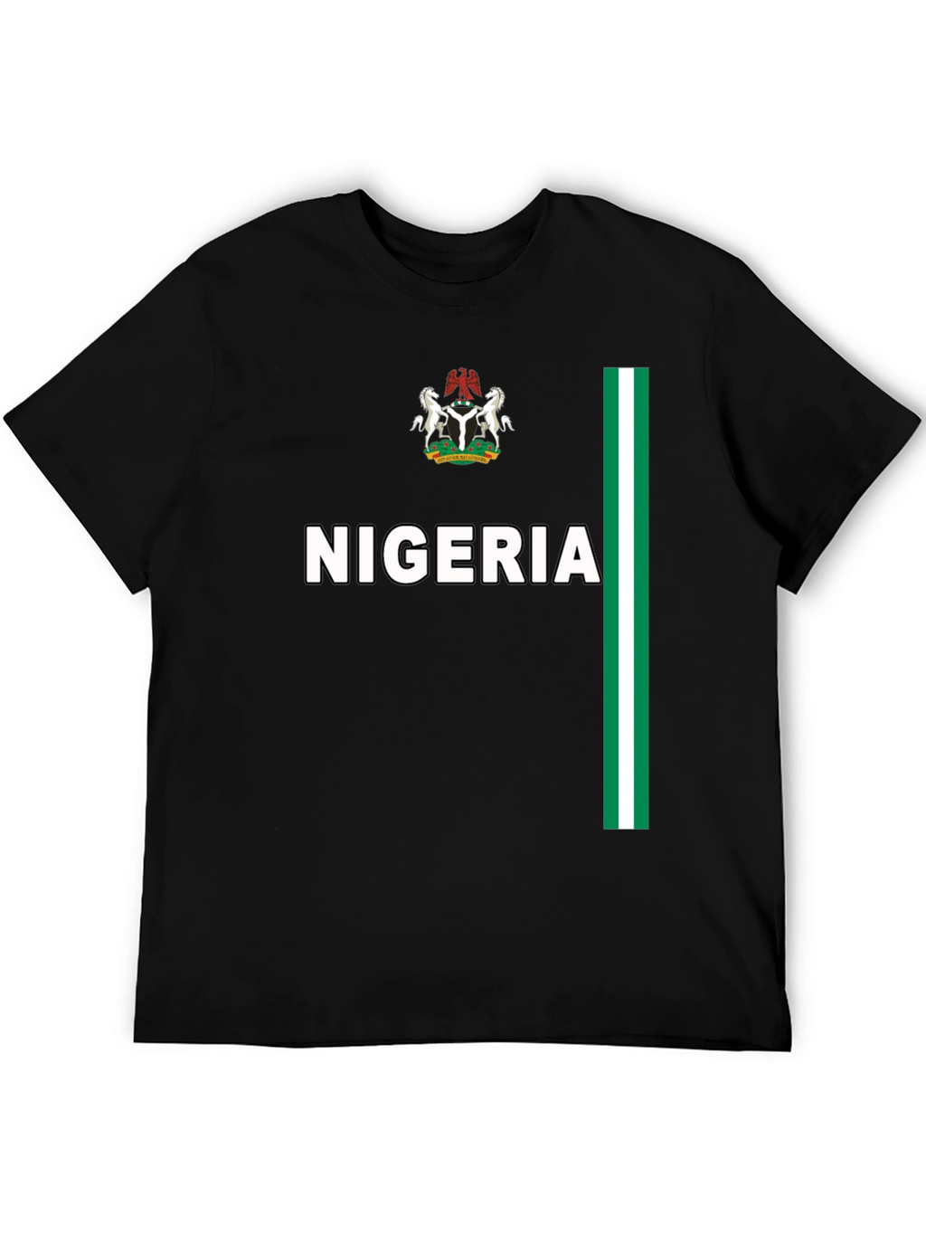 Nigeria Pride Black T-Shirt