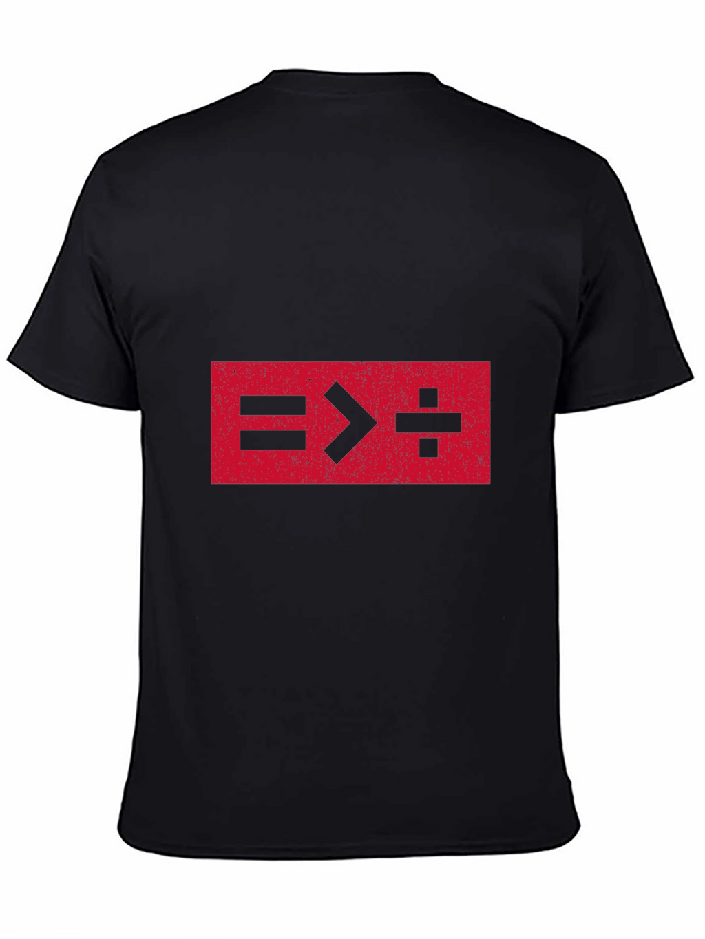 Equals Greater Than Divide Math T-Shirt