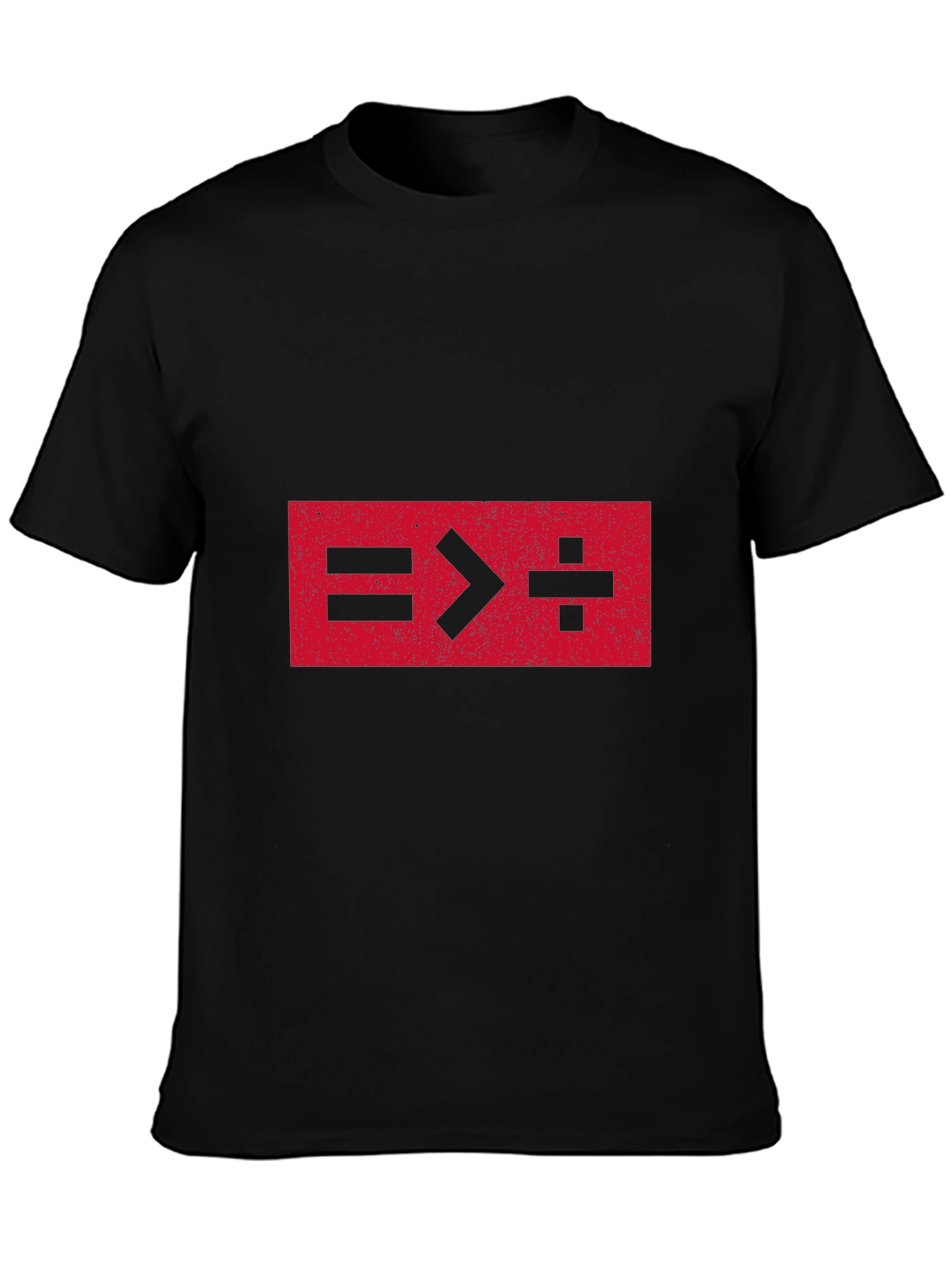 Equals Greater Than Divide Math T-Shirt