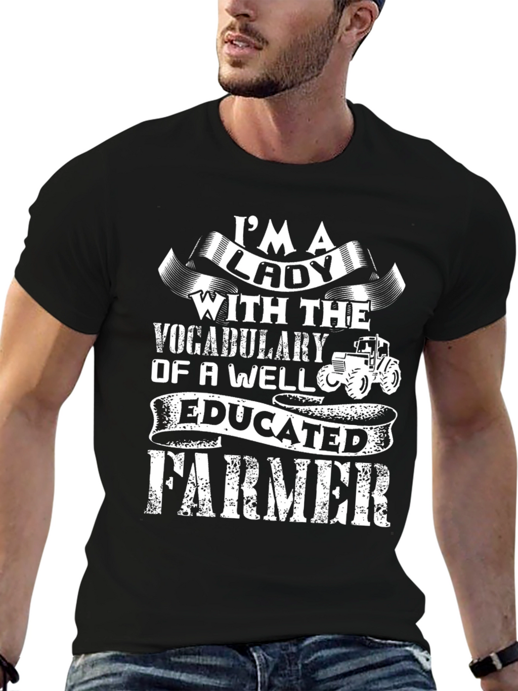 Im a Lady Farmer Graphic Tee