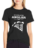 Angler Sleep T-Shirt - Funny Fisherman Tee