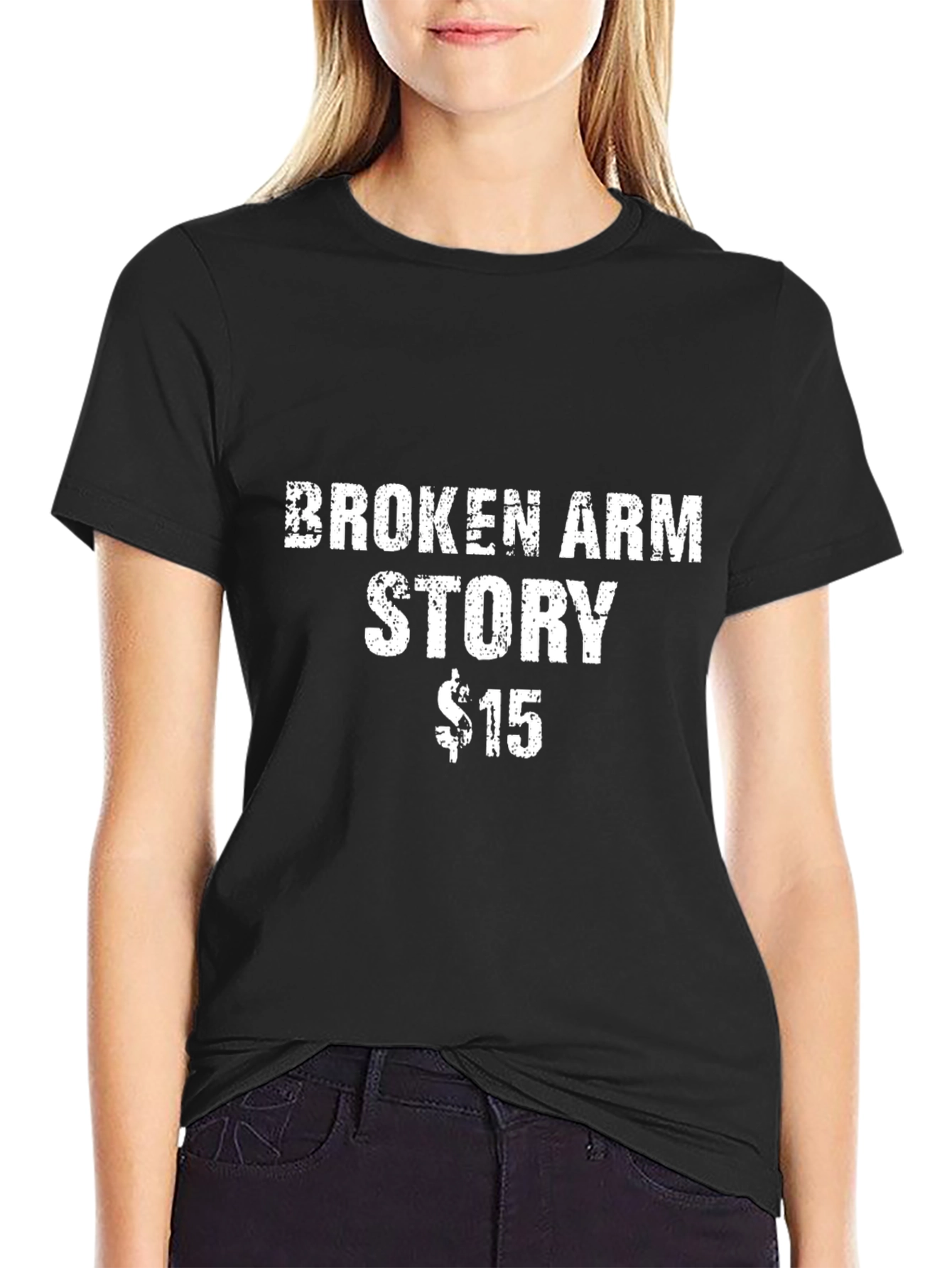 Broken Arm Story $15 T-Shirt
