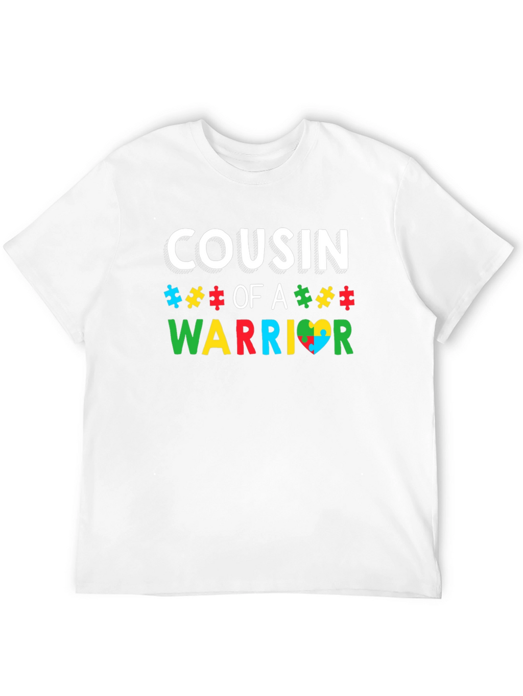 Cousin of A Warrior Autism Awareness T-Shirt