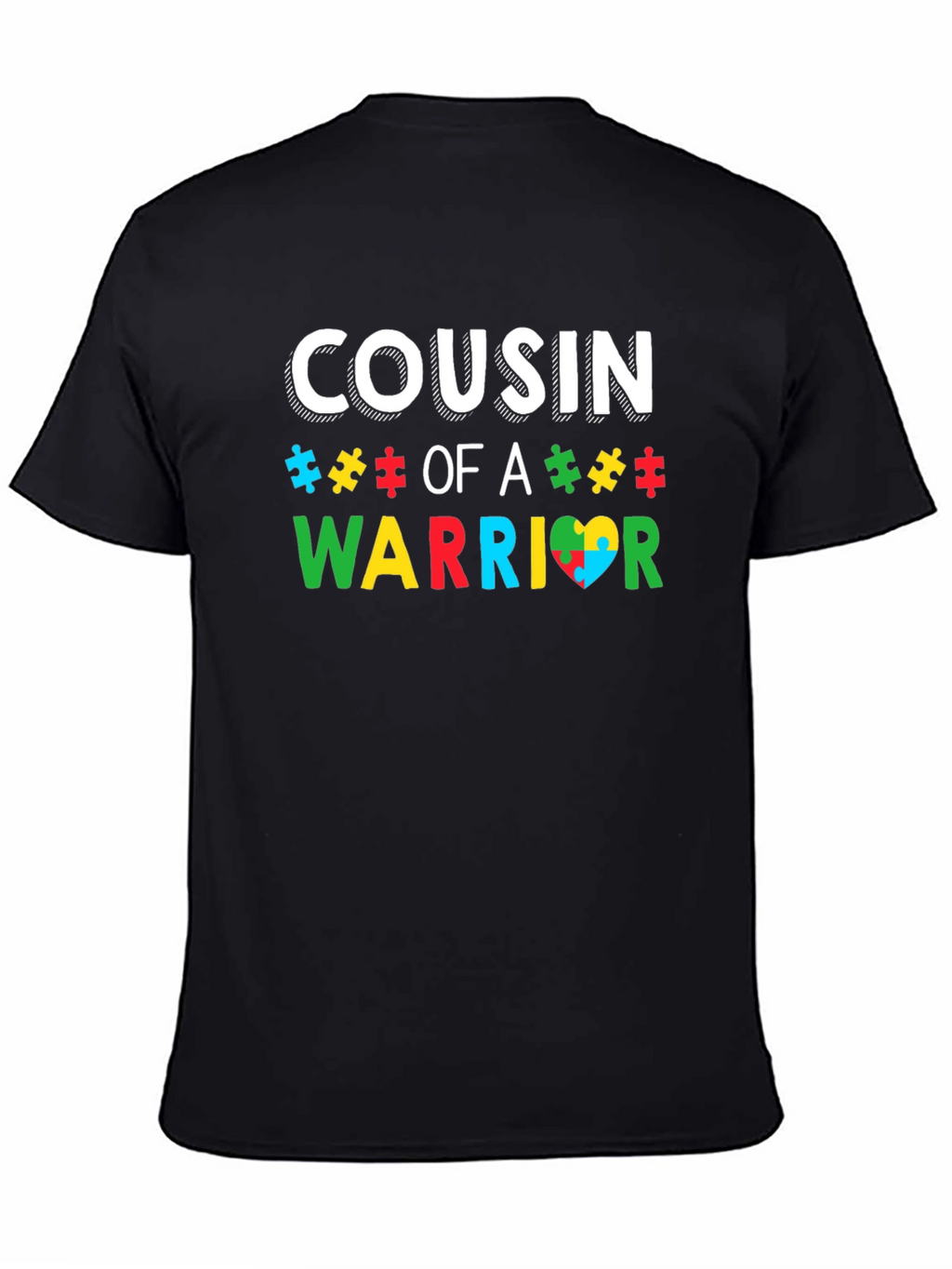 Cousin of A Warrior Autism Awareness T-Shirt