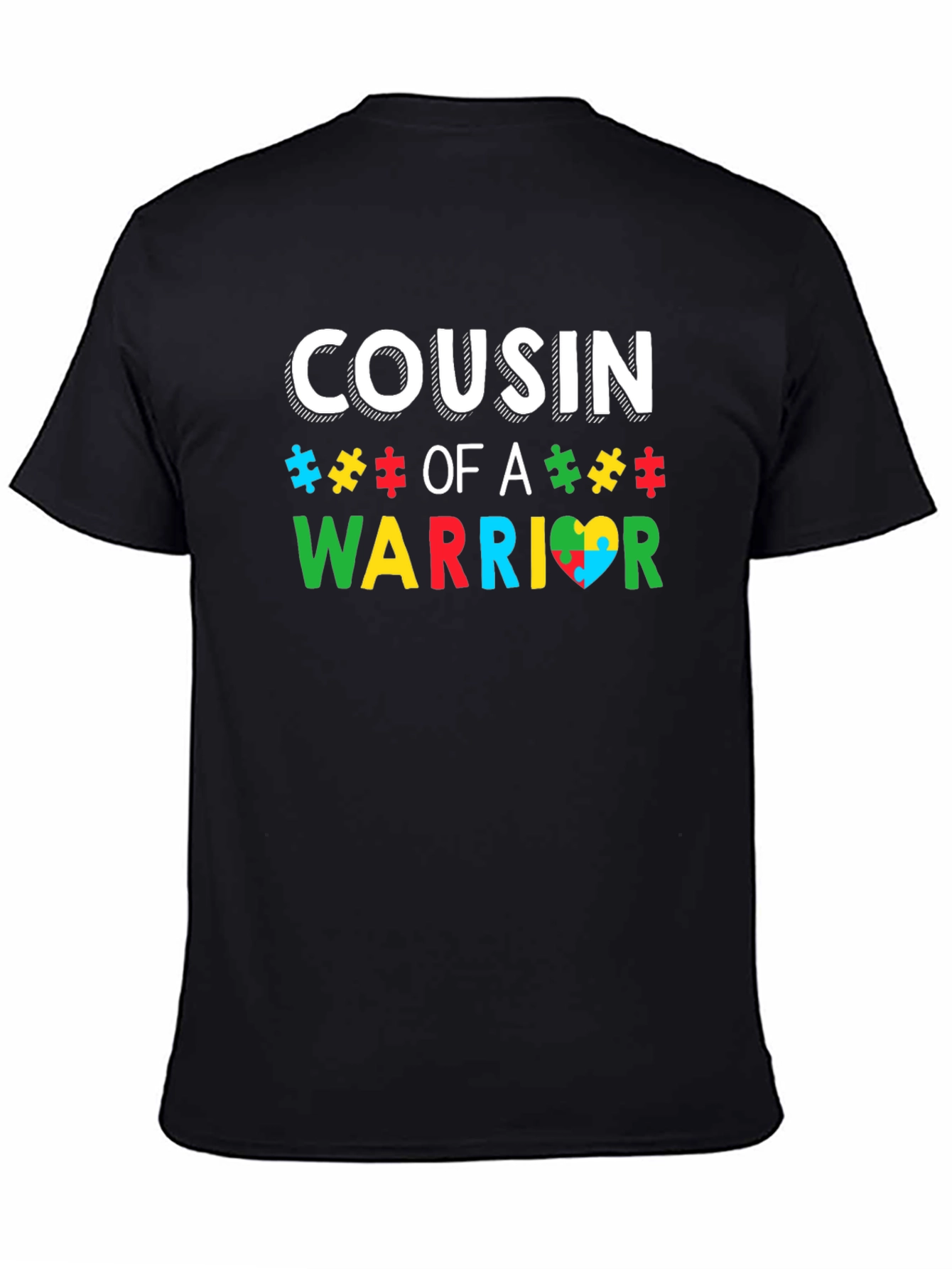 Cousin of A Warrior Autism Awareness T-Shirt