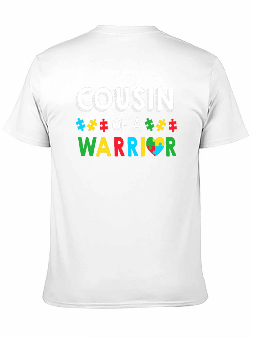 Cousin of A Warrior Autism Awareness T-Shirt