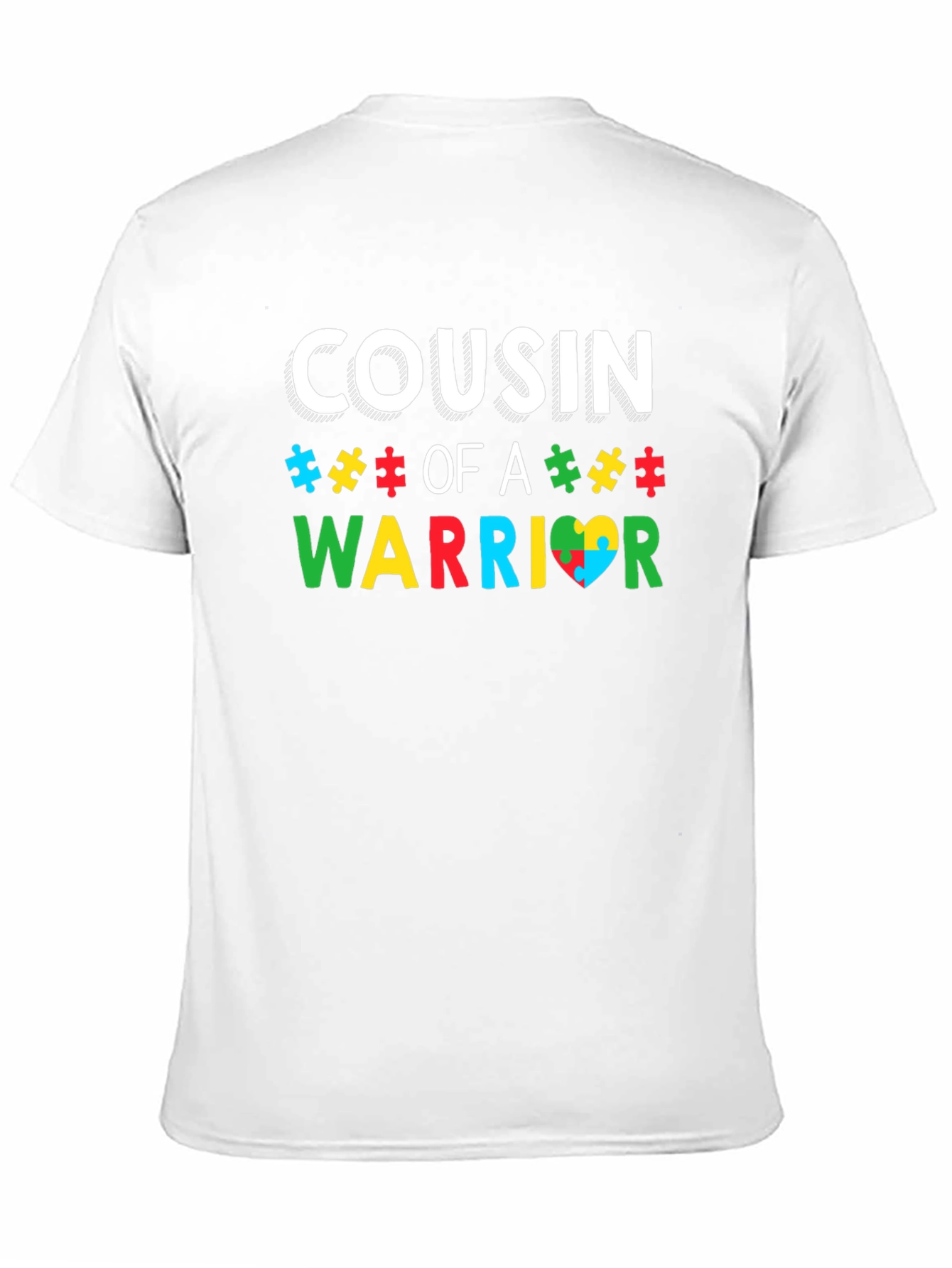 Cousin of A Warrior Autism Awareness T-Shirt