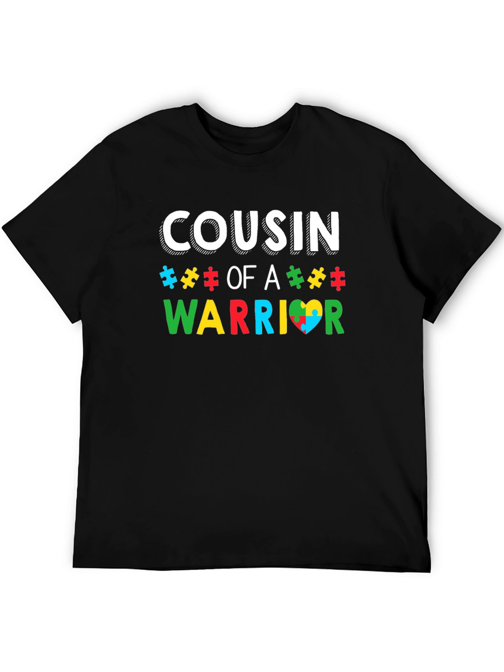 Cousin of A Warrior Autism Awareness T-Shirt