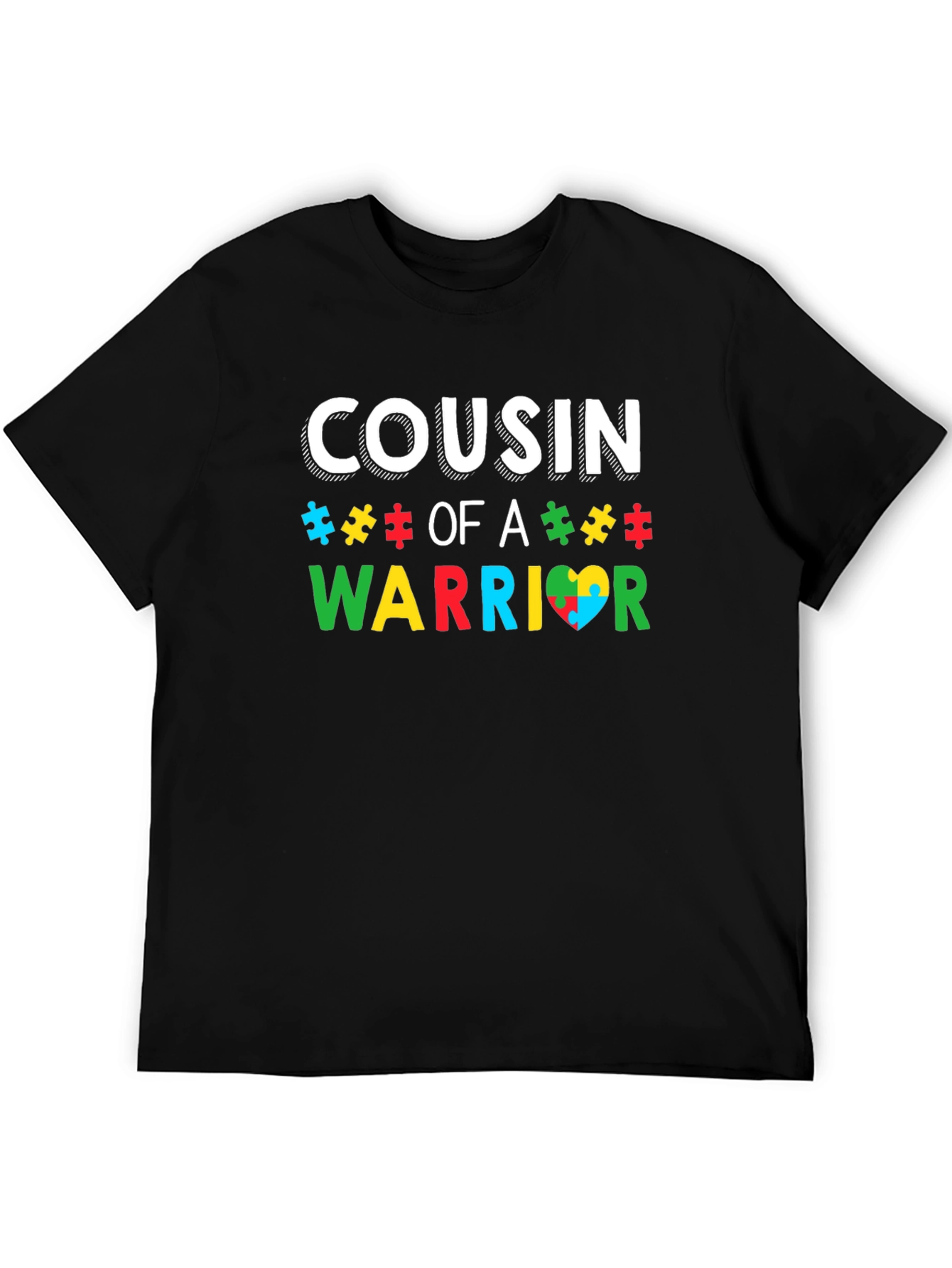 Cousin of A Warrior Autism Awareness T-Shirt