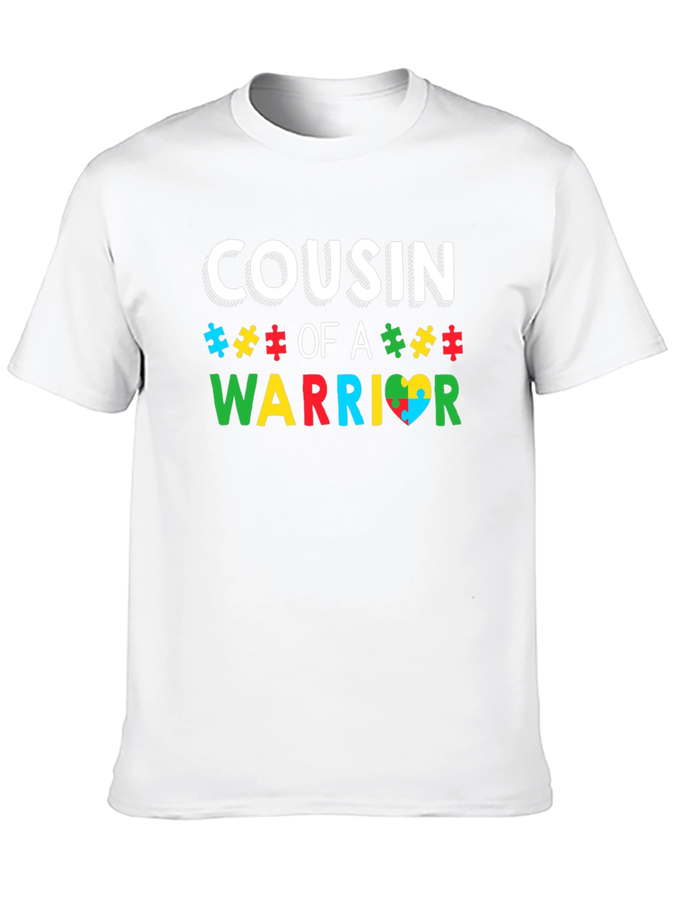 Cousin of A Warrior Autism Awareness T-Shirt