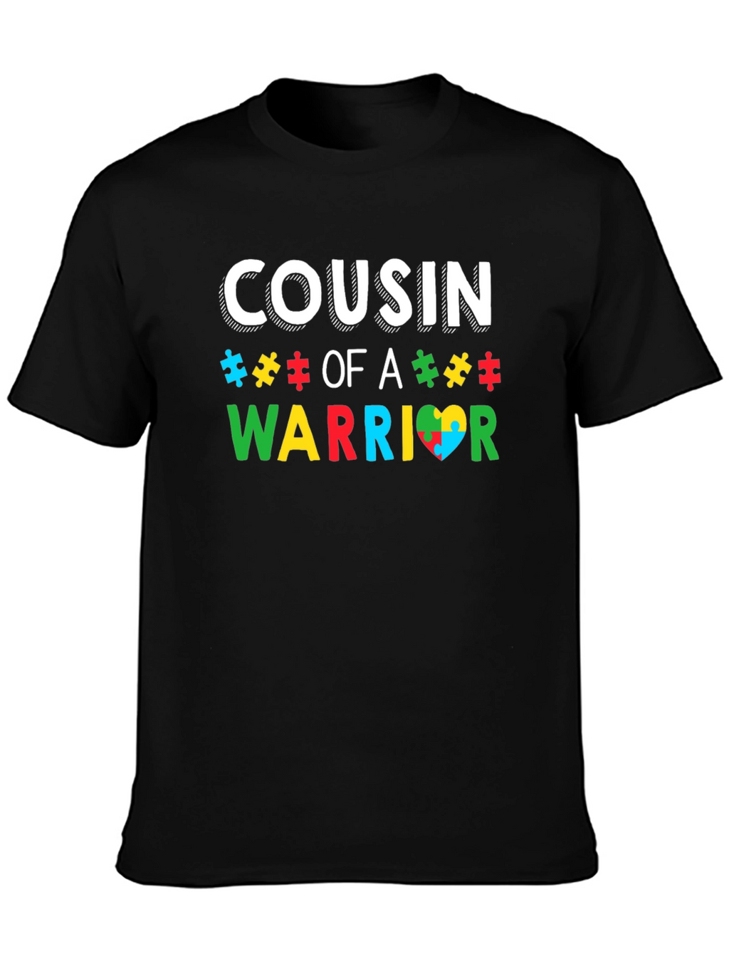 Cousin of A Warrior Autism Awareness T-Shirt