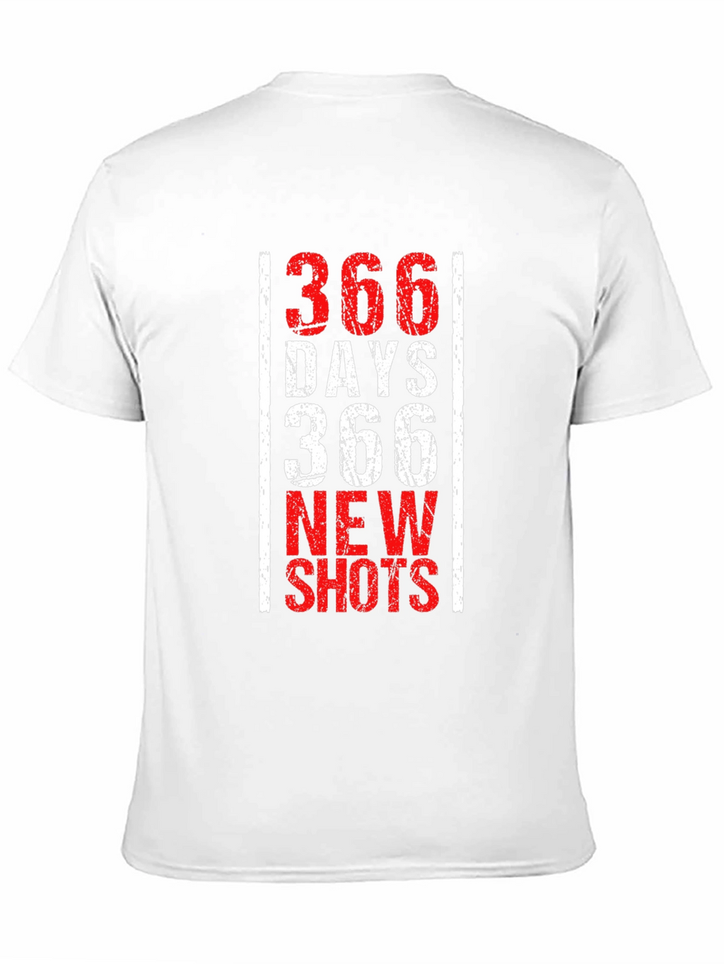 366 Days New Shots Black Graphic Tee